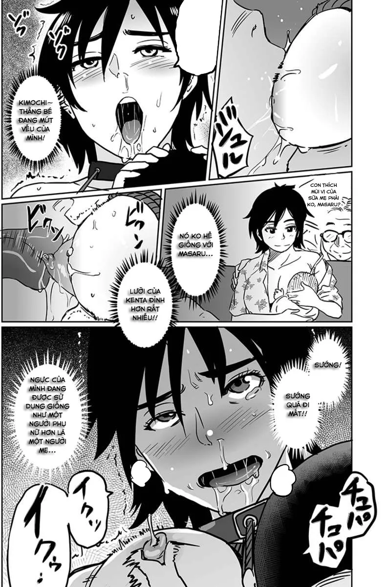 HentaiVN.net - Ảnh 46 - Watashi no Musuko Tomodachi no Mesu Buta Dorei - Oneshot (Dễ Fap hơn)