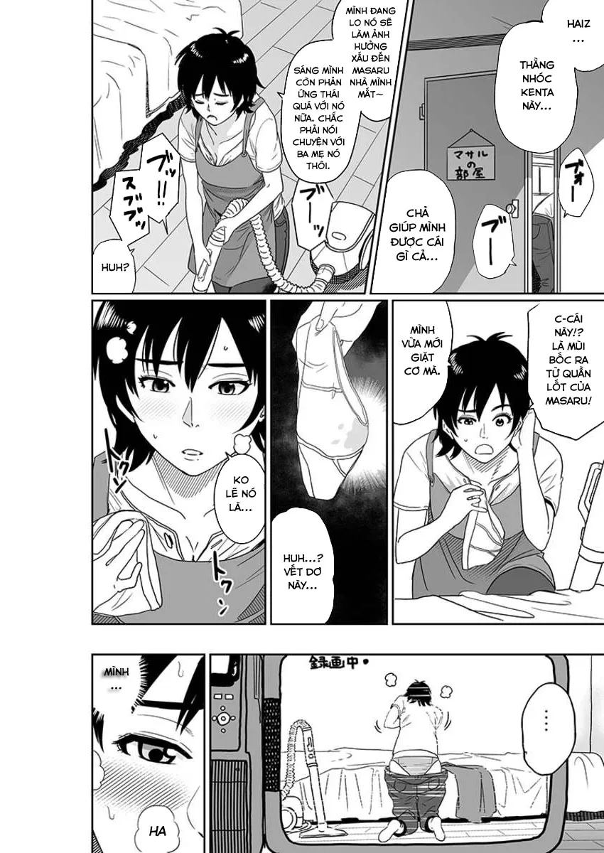 HentaiVN.net - Ảnh 5 - Watashi no Musuko Tomodachi no Mesu Buta Dorei - Oneshot (Dễ Fap hơn)