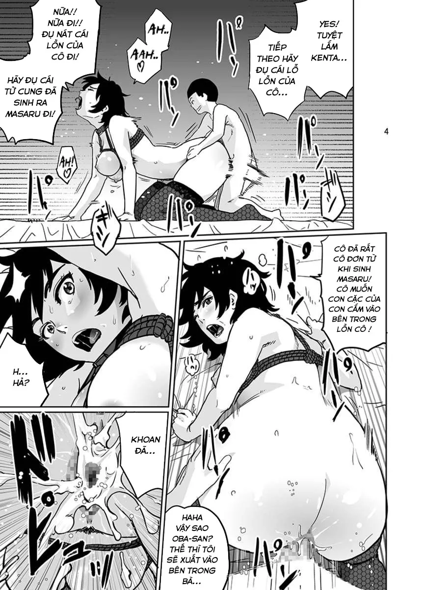 HentaiVN.net - Ảnh 50 - Watashi no Musuko Tomodachi no Mesu Buta Dorei - Oneshot (Dễ Fap hơn)