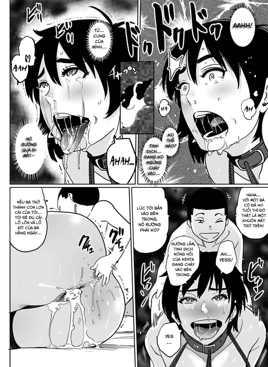 HentaiVN.net - Ảnh 51 - Watashi no Musuko Tomodachi no Mesu Buta Dorei - Oneshot (Dễ Fap hơn)