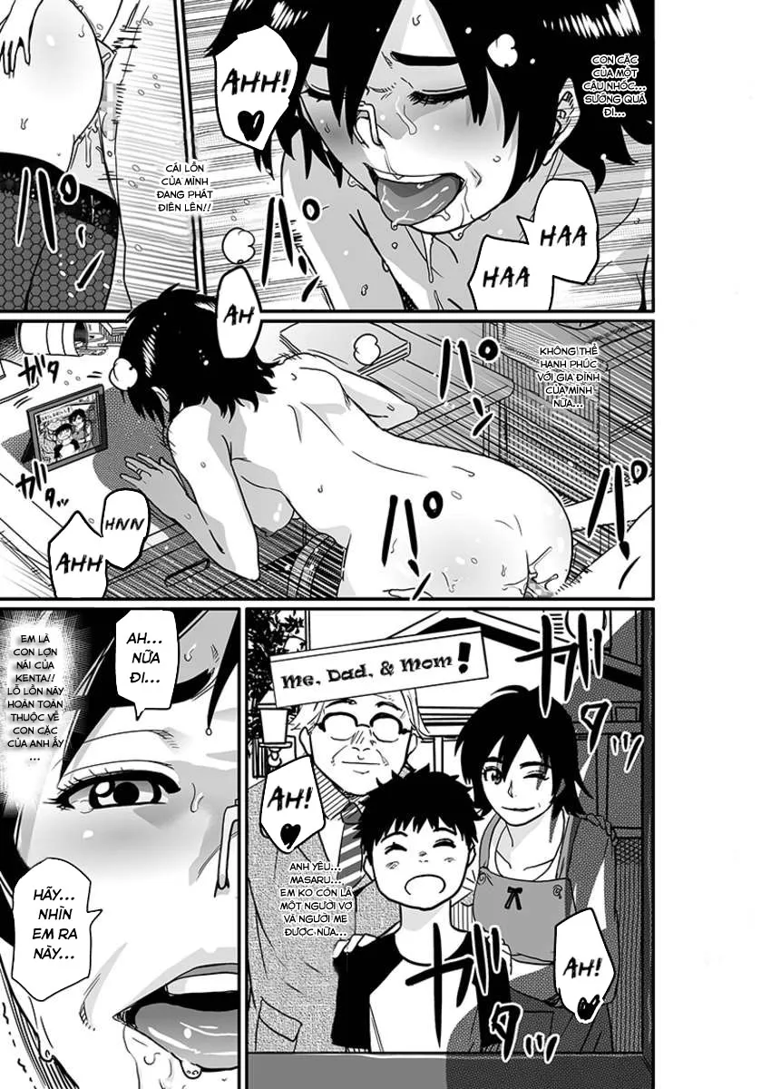 HentaiVN.net - Ảnh 56 - Watashi no Musuko Tomodachi no Mesu Buta Dorei - Oneshot (Dễ Fap hơn)