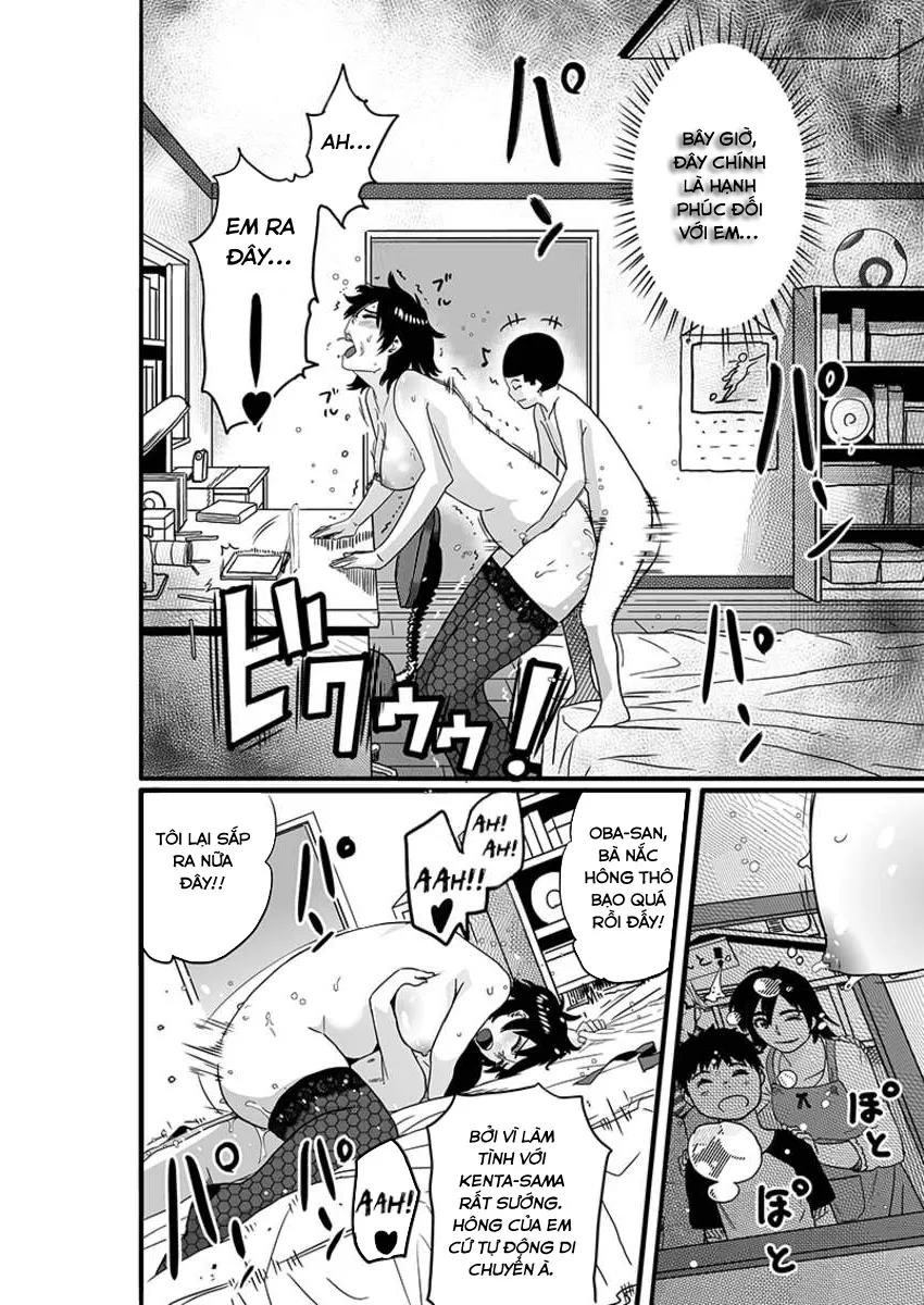 HentaiVN.net - Ảnh 57 - Watashi no Musuko Tomodachi no Mesu Buta Dorei - Oneshot (Dễ Fap hơn)
