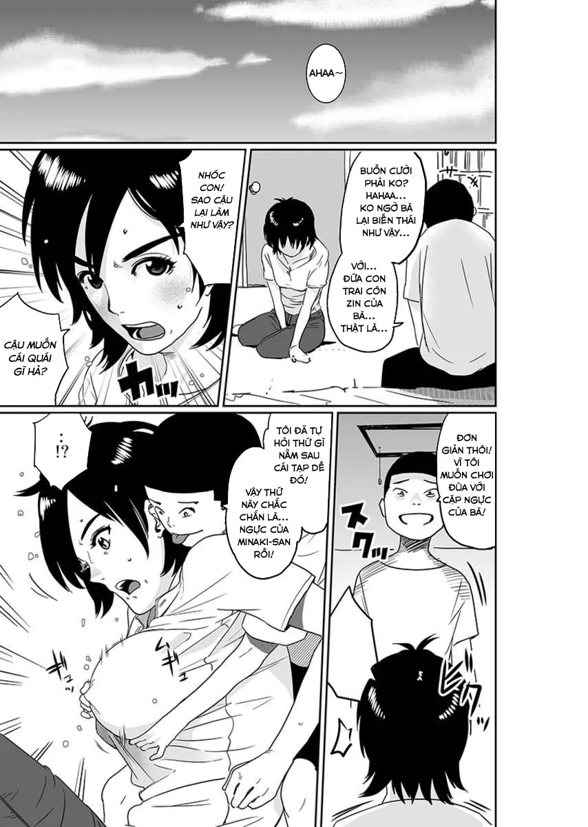 HentaiVN.net - Ảnh 8 - Watashi no Musuko Tomodachi no Mesu Buta Dorei - Oneshot (Dễ Fap hơn)