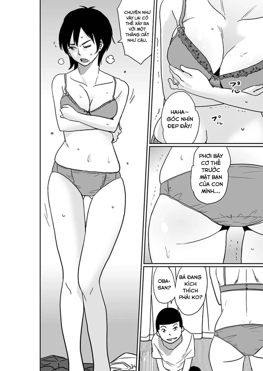 HentaiVN.net - Ảnh 9 - Watashi no Musuko Tomodachi no Mesu Buta Dorei - Oneshot (Dễ Fap hơn)