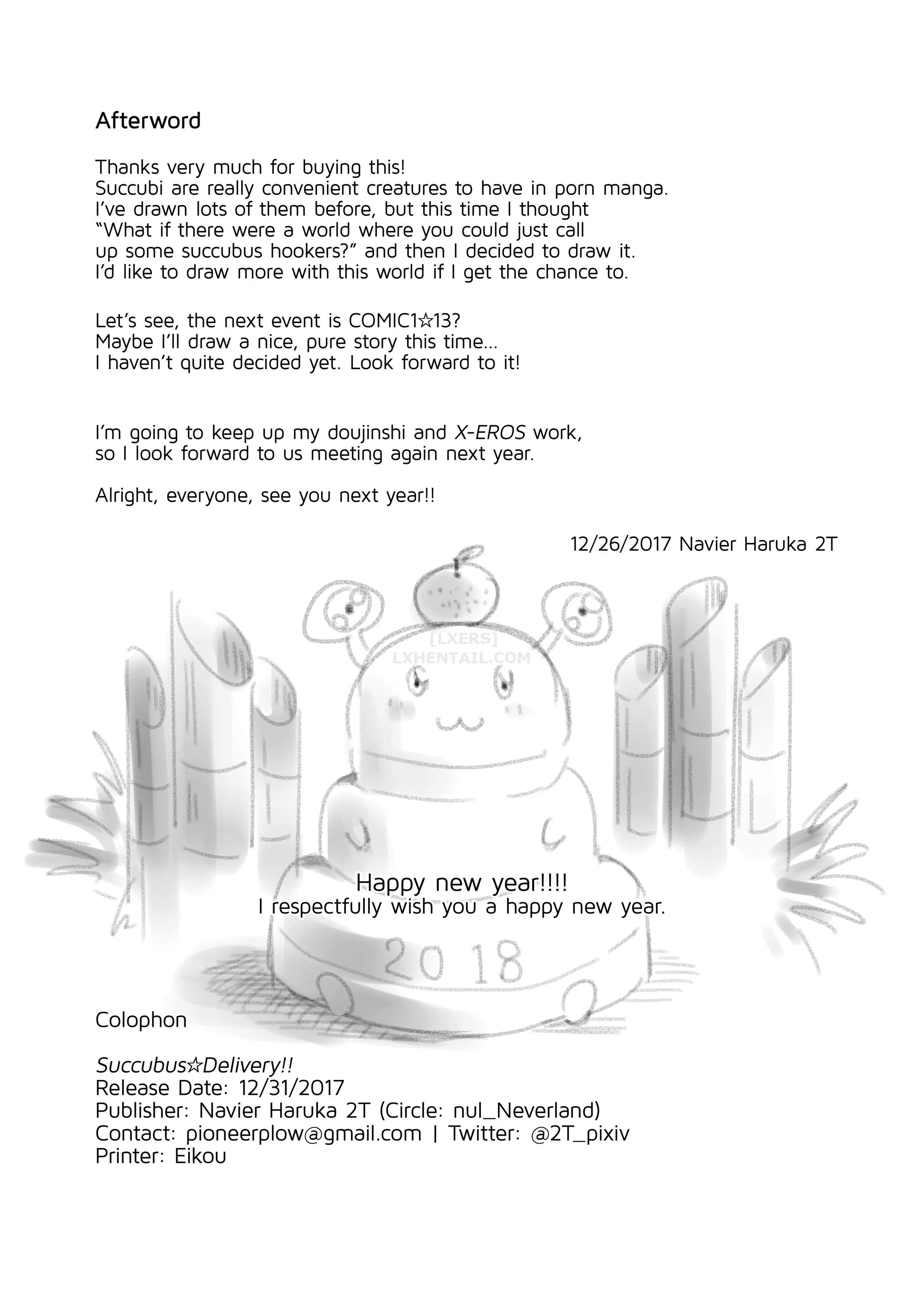 HentaiVN.net - Ảnh 25 - Succubus☆Delivery!! - Chap 1 - My Report on the Time I Called a Pair of Succubus Call Girls