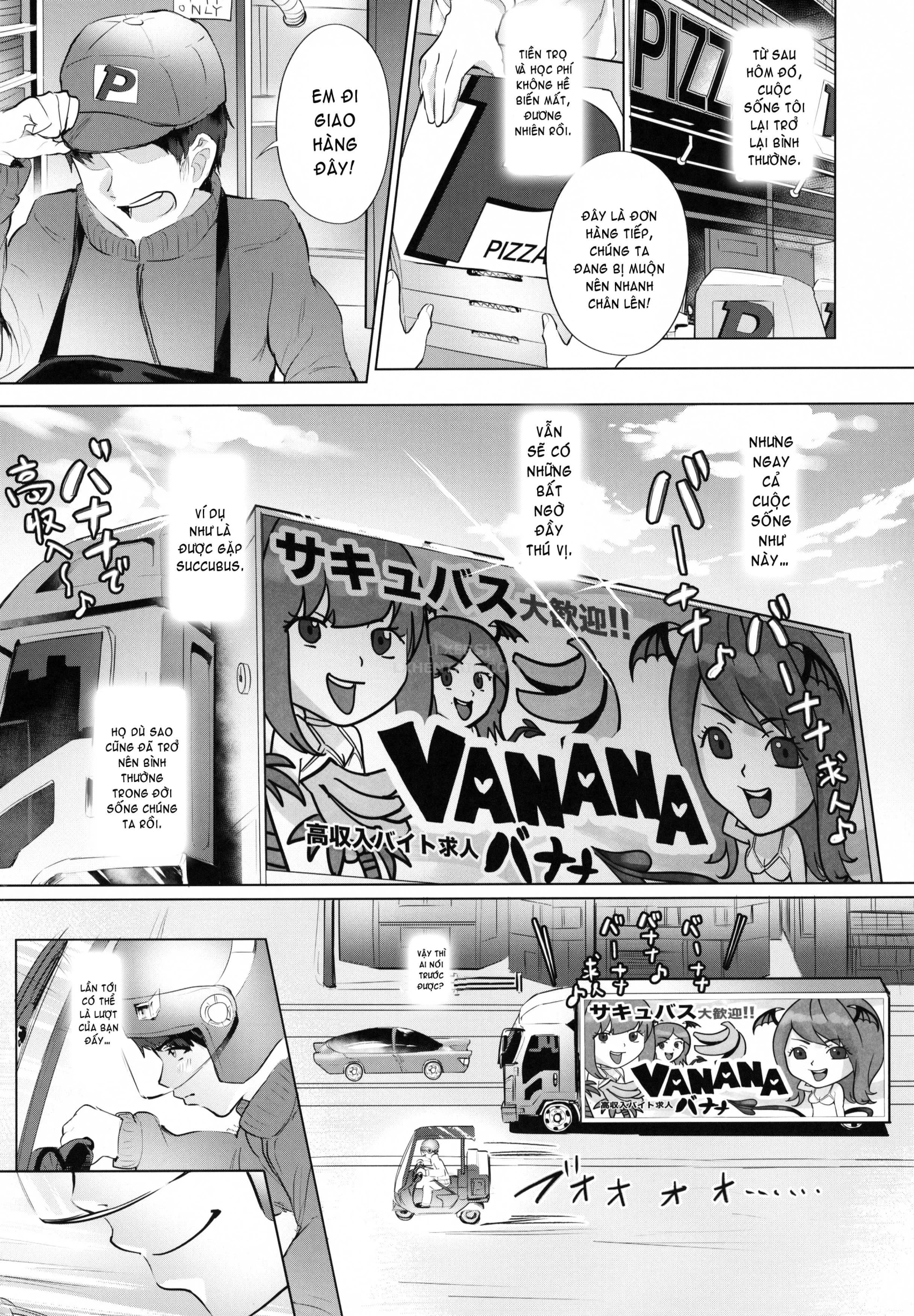 HentaiVN.net - Ảnh 31 - Succubus☆Delivery!! - Chap 3 - A Report On Being Milked In A Reverse-Delivery By A Succubus Harem