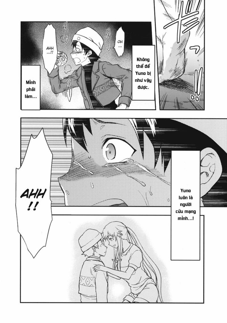 HentaiVN.net - Ảnh 9 - Flag Crash (Mirai Nikki) [フラグクラッシュ (未来日記)] - Oneshot