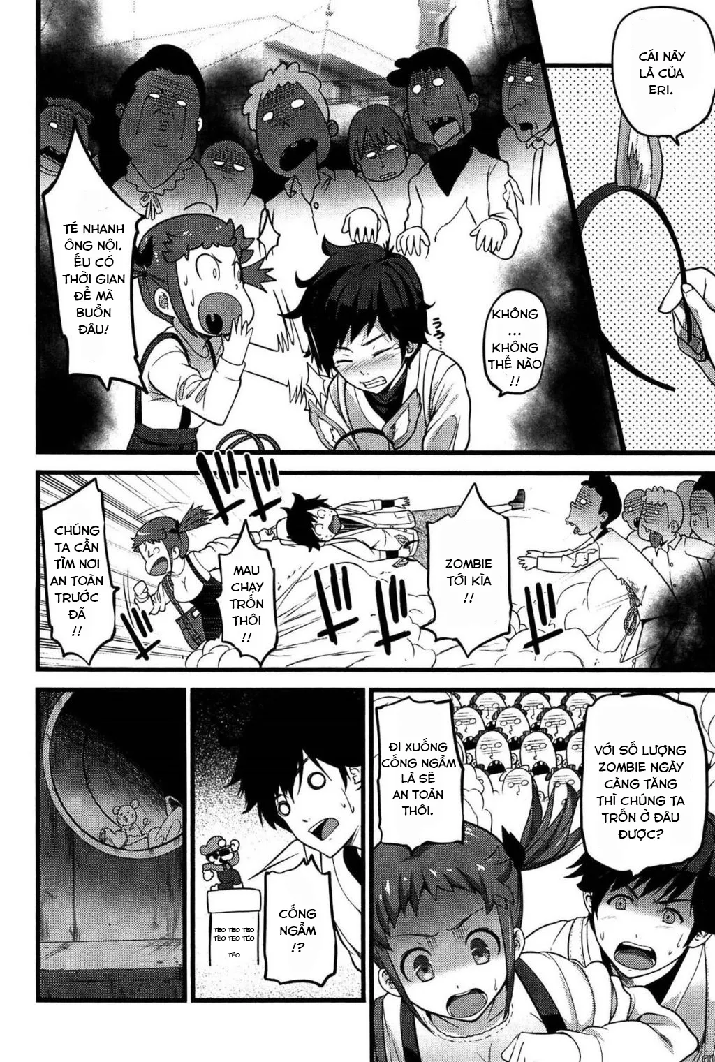 HentaiVN.net - Ảnh 10 - Virgin Zombie [ばーじんゾンビ] - Chap 6 - Em tôi chơi ngu rồi