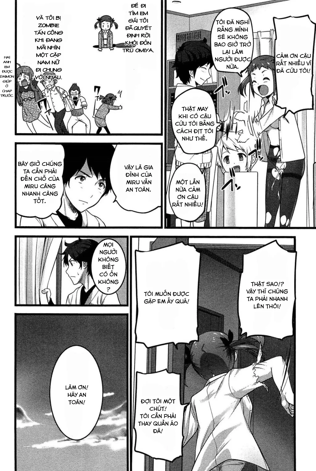 HentaiVN.net - Ảnh 8 - Virgin Zombie [ばーじんゾンビ] - Chap 6 - Em tôi chơi ngu rồi