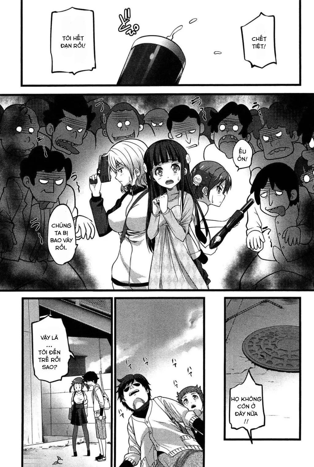 HentaiVN.net - Ảnh 9 - Virgin Zombie [ばーじんゾンビ] - Chap 6 - Em tôi chơi ngu rồi