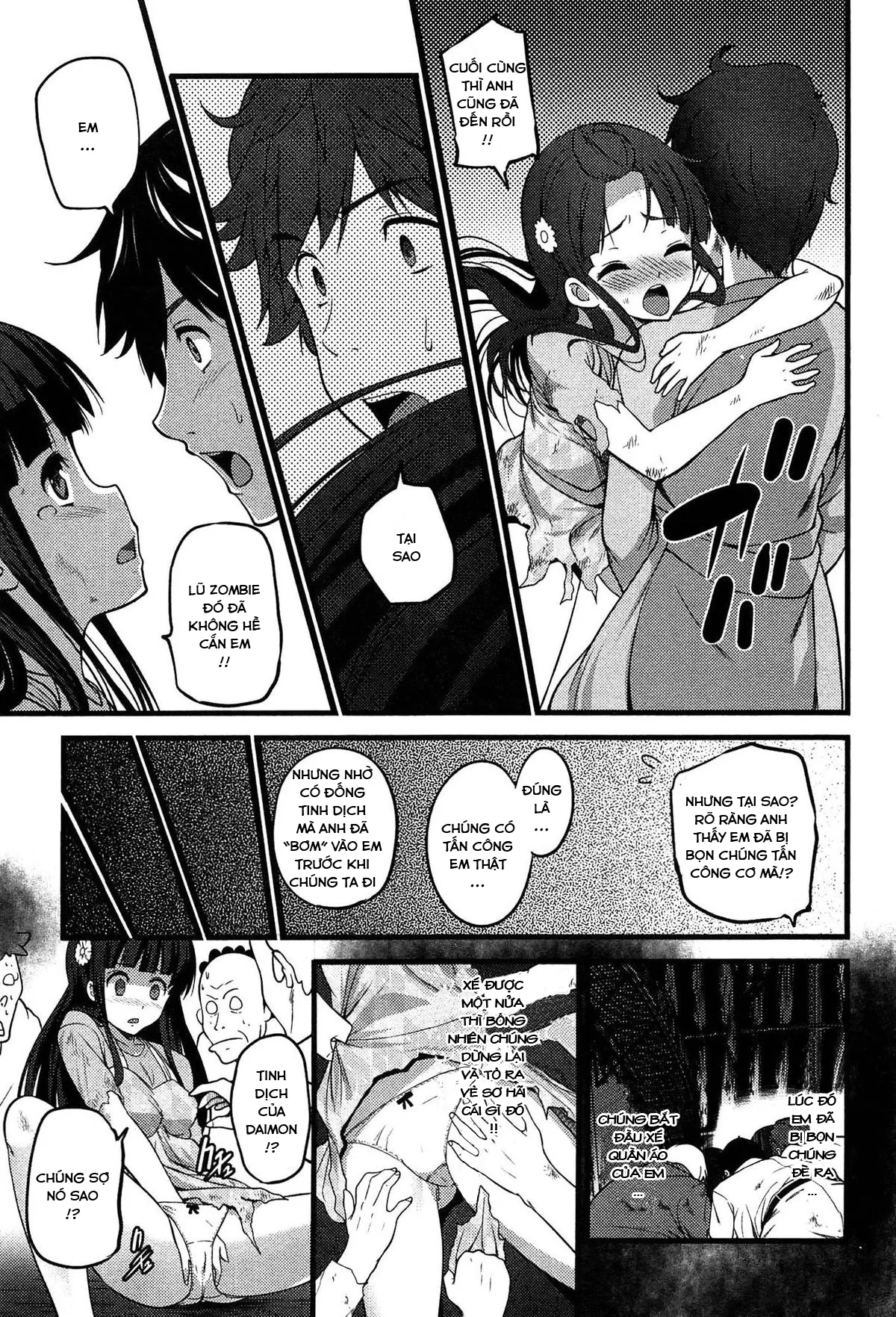 HentaiVN.net - Ảnh 8 - Virgin Zombie [ばーじんゾンビ] - END - Đ!t cả thế giới =))