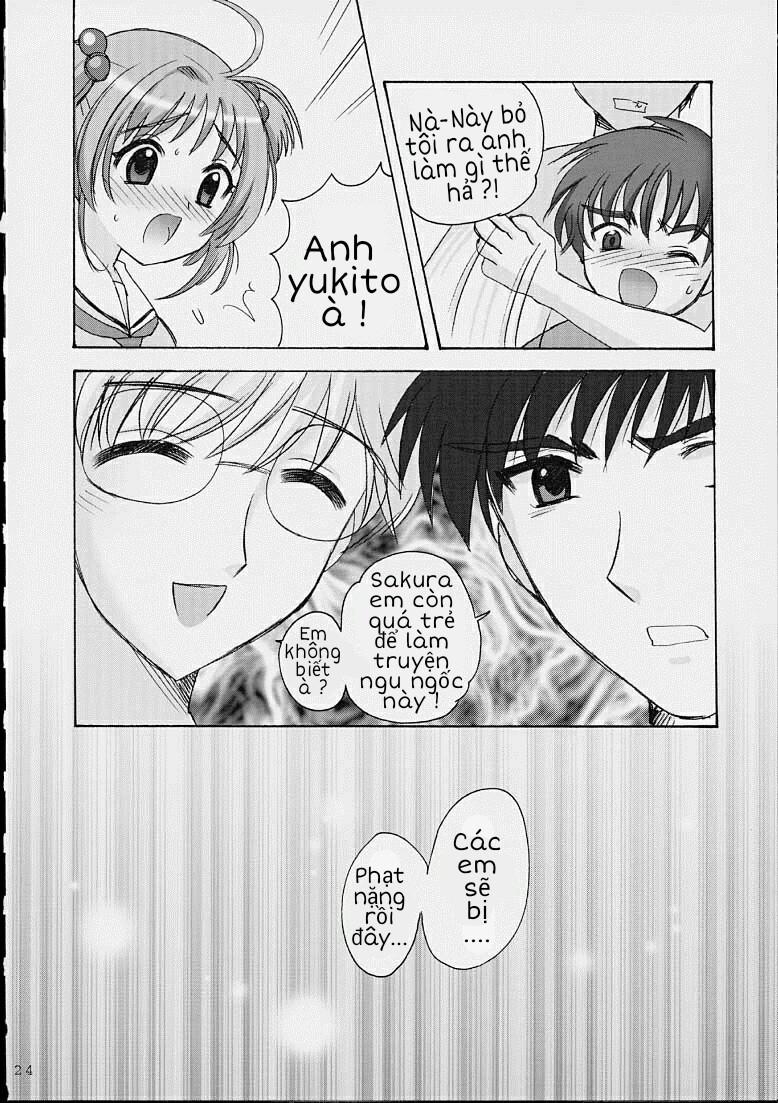 HentaiVN.net - Ảnh 23 - Sakura thủ lĩnh thẻ bài [So Cute (Cardcaptor Sakura)] - Oneshot