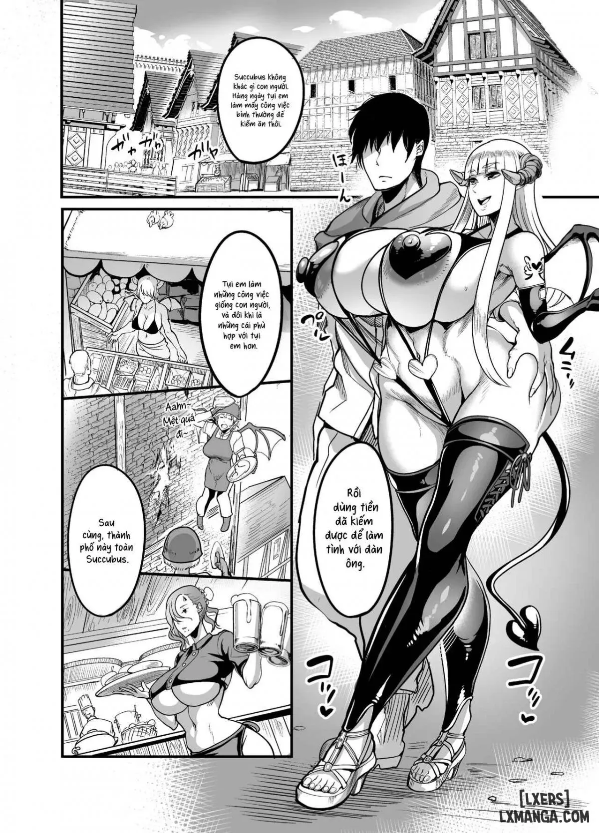 HentaiVN.net - Ảnh 7 - Youkoso Succubus Machi e 2 ~ Mama no Omise e Youkoso!~ - Oneshot