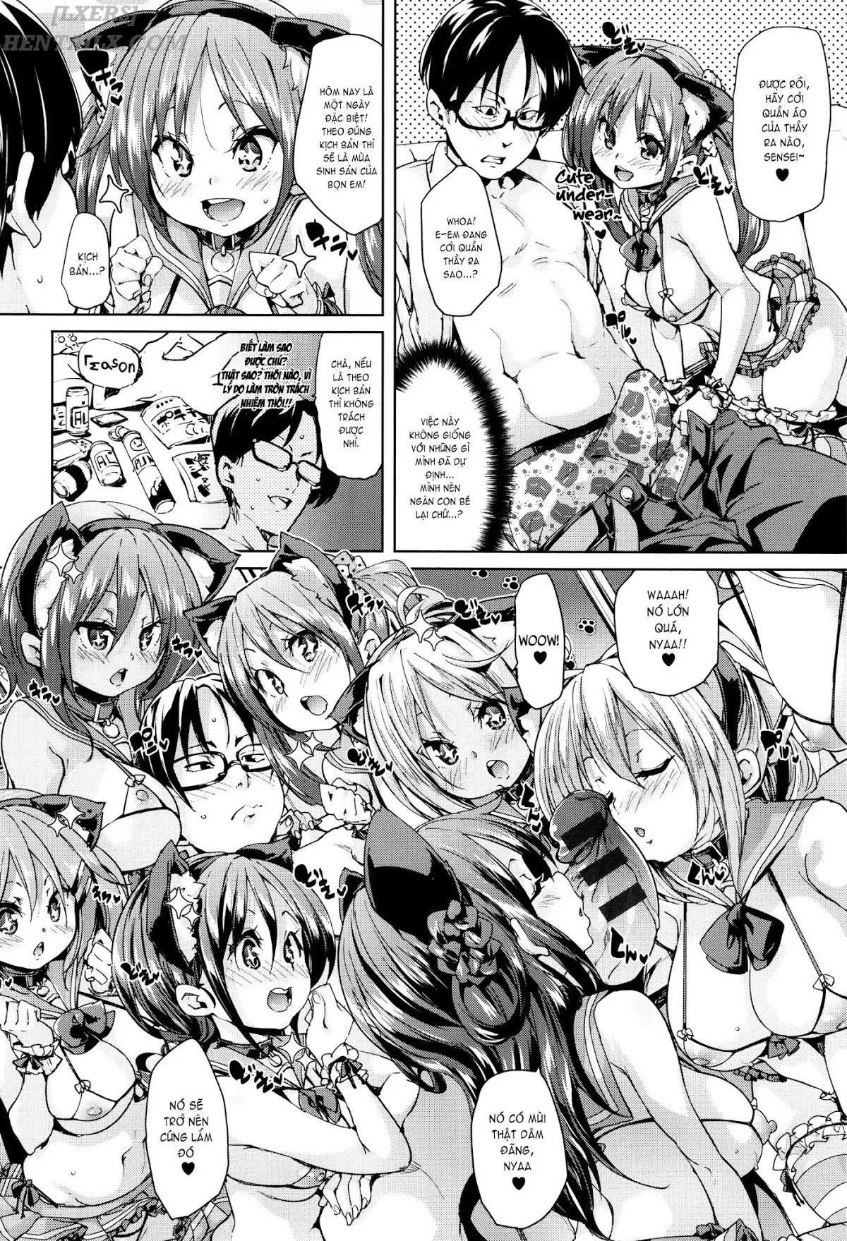 HentaiVN.net - Ảnh 20 - Fuwatoro ♥ Jusei Chuudoku - Chap 1