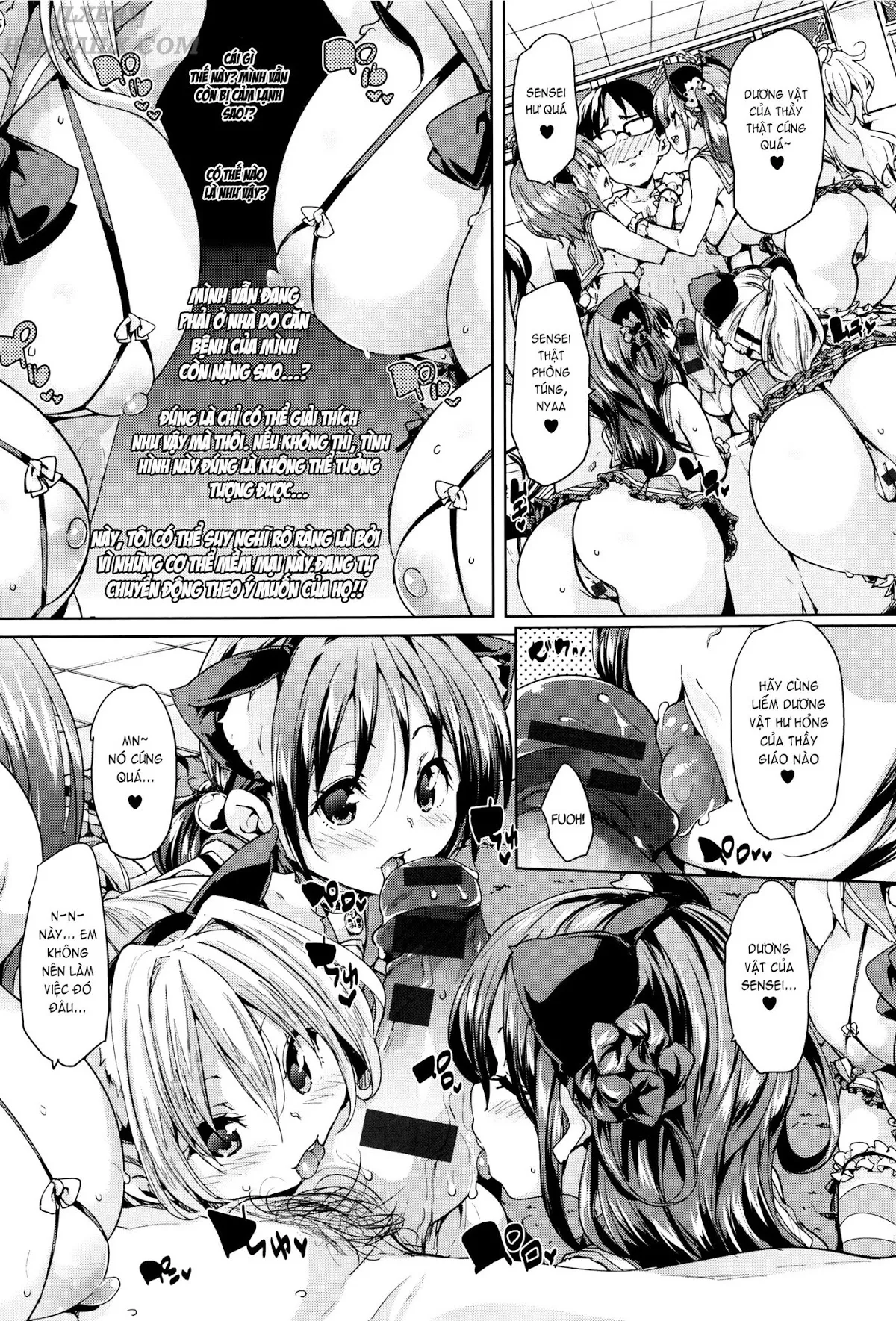 HentaiVN.net - Ảnh 21 - Fuwatoro ♥ Jusei Chuudoku - Chap 1