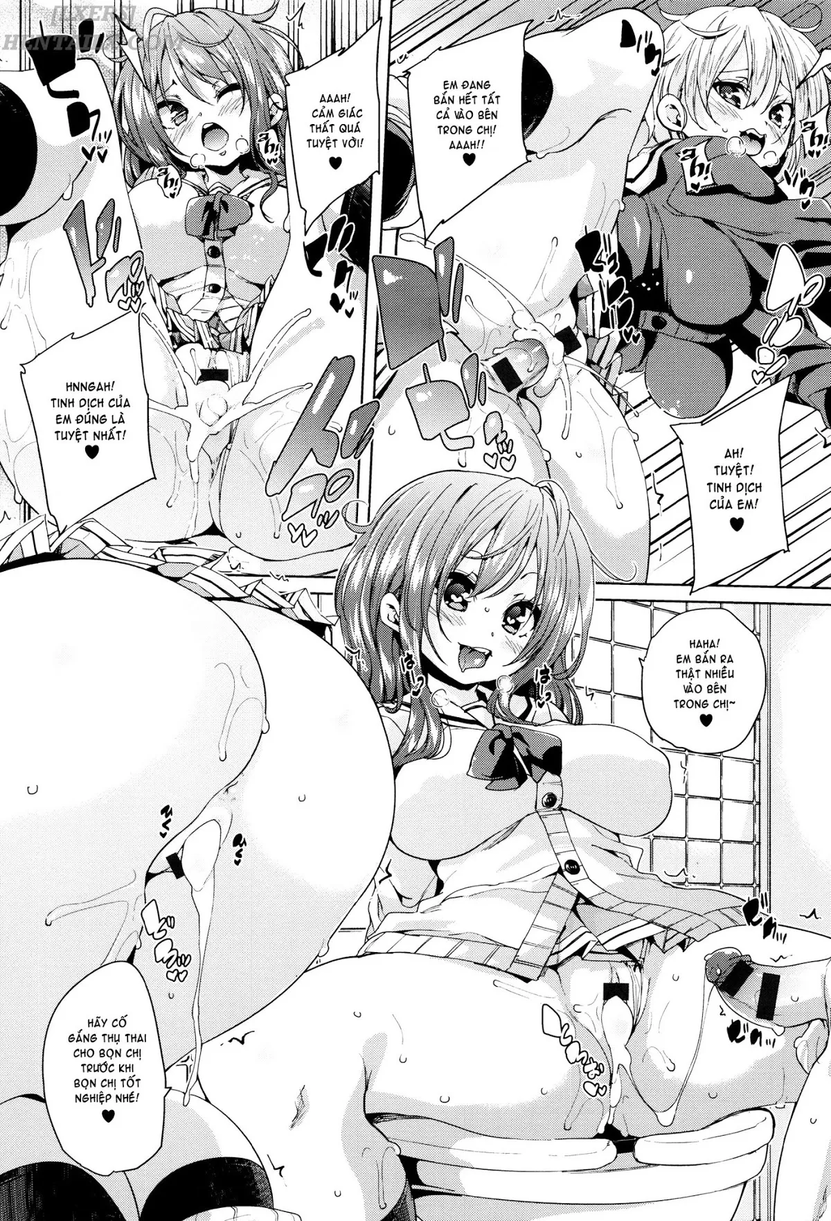 HentaiVN.net - Ảnh 12 - Fuwatoro ♥ Jusei Chuudoku - Chap 2