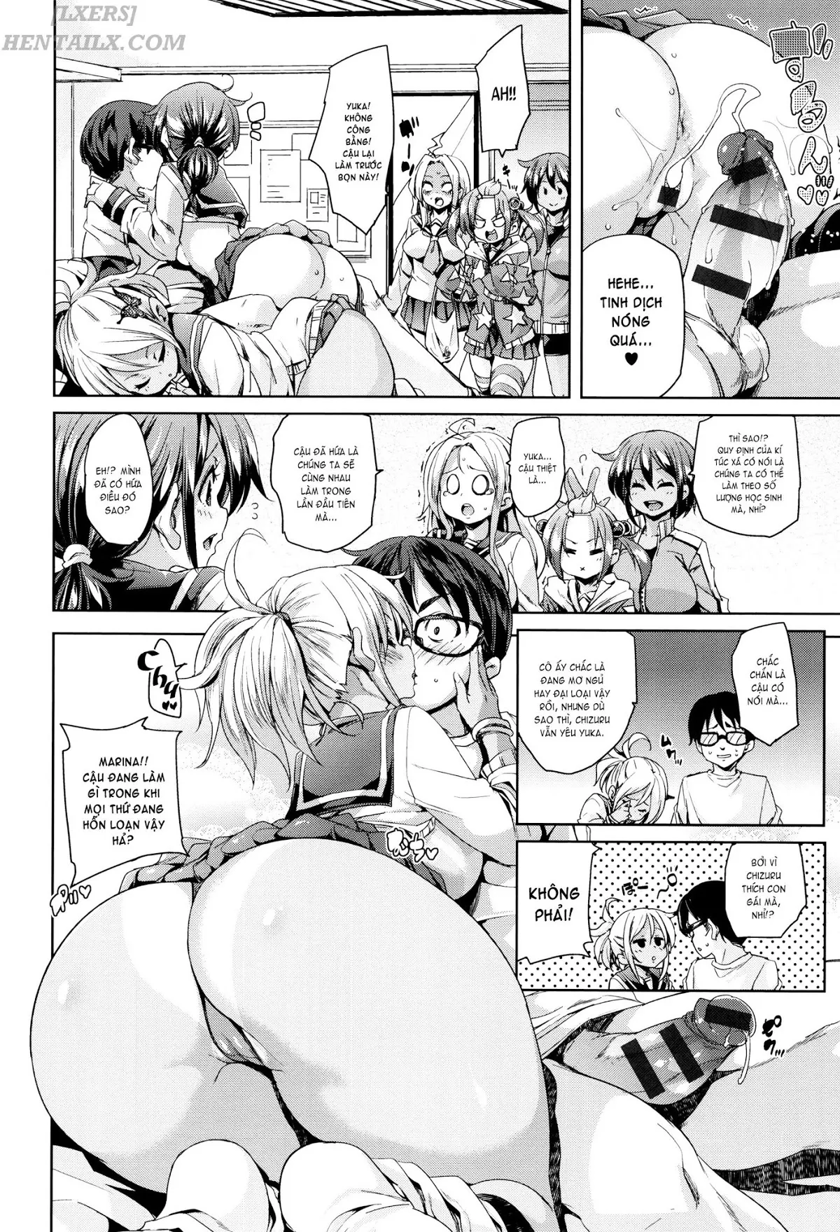 HentaiVN.net - Ảnh 17 - Fuwatoro ♥ Jusei Chuudoku - Chap 4