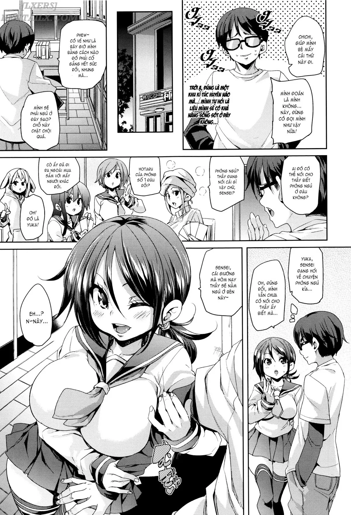 HentaiVN.net - Ảnh 8 - Fuwatoro ♥ Jusei Chuudoku - Chap 4