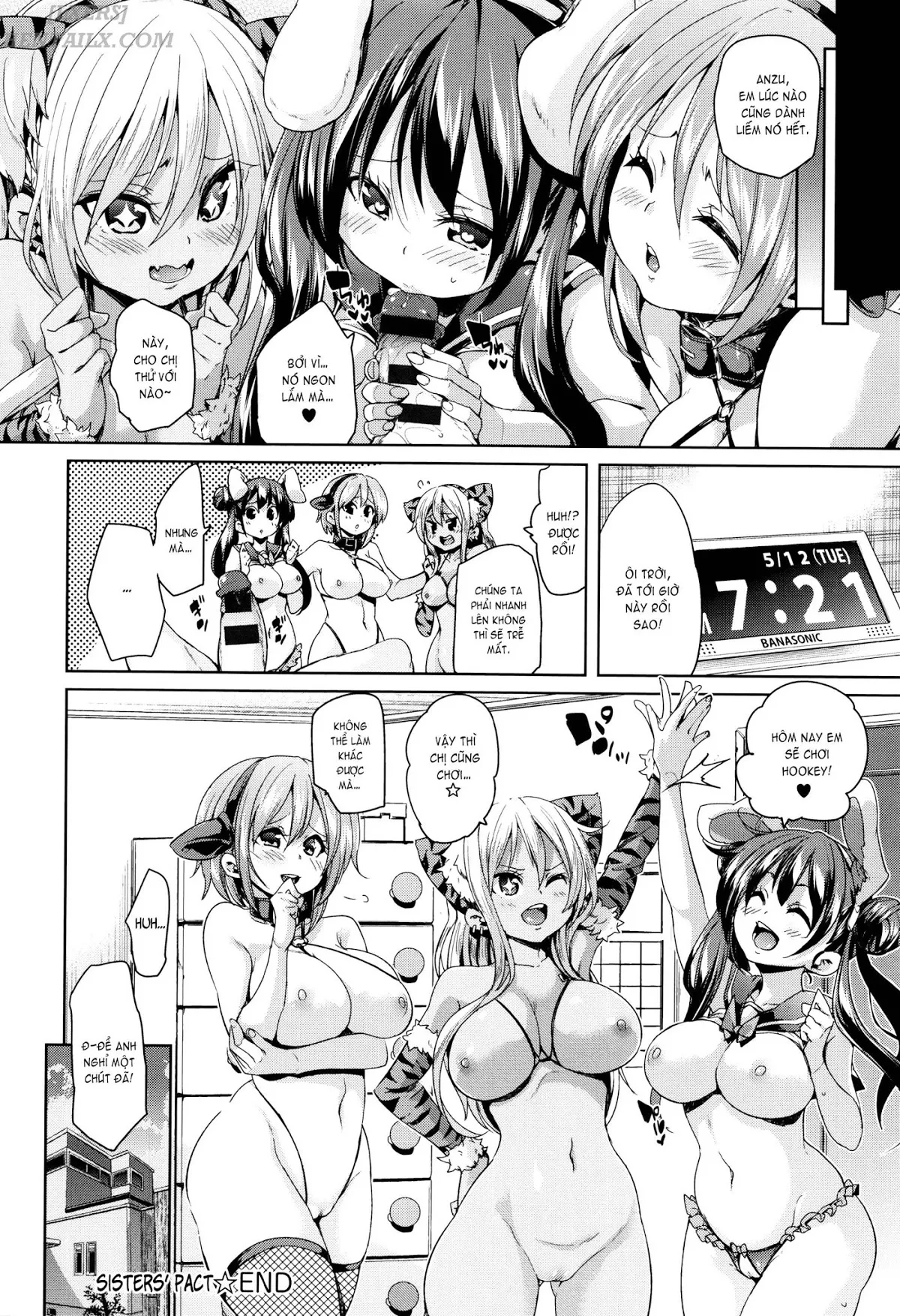 HentaiVN.net - Ảnh 27 - Fuwatoro ♥ Jusei Chuudoku - Chap 5