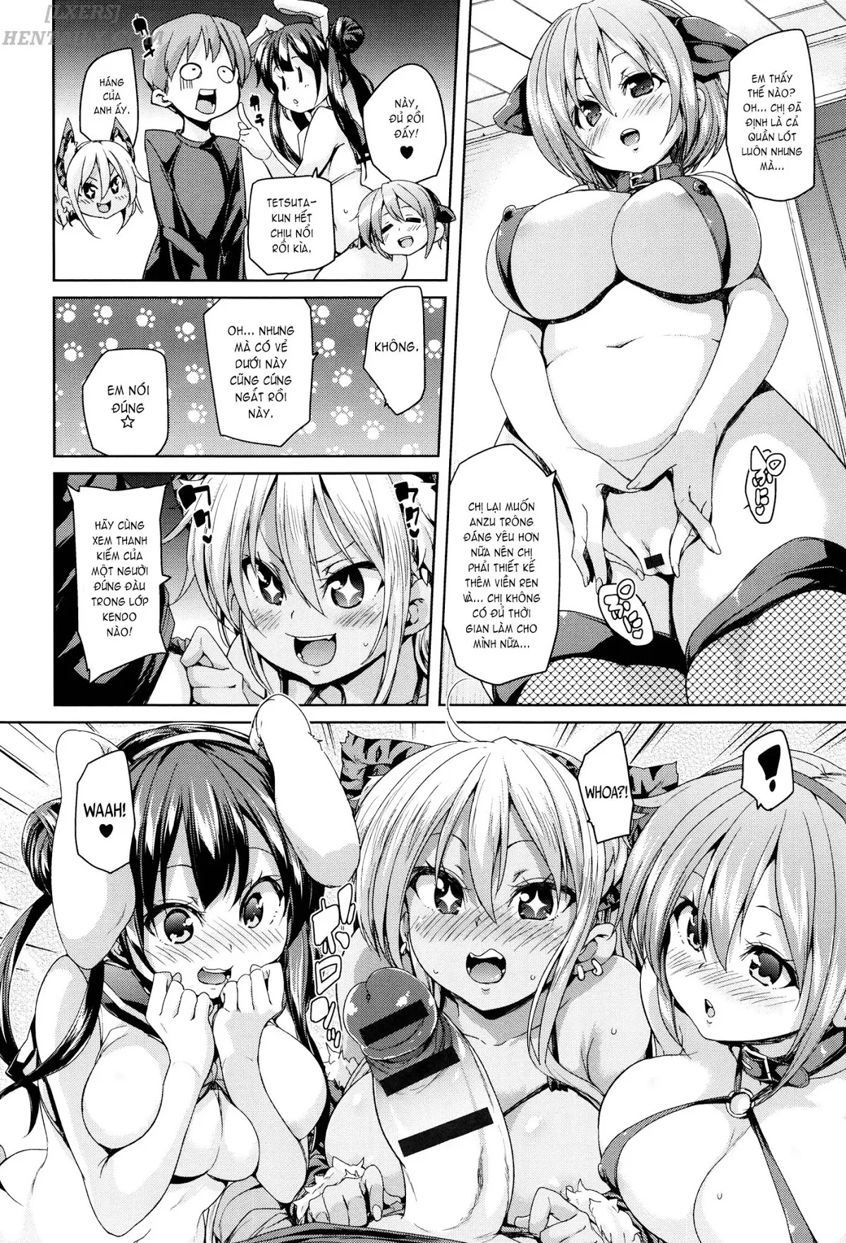HentaiVN.net - Ảnh 9 - Fuwatoro ♥ Jusei Chuudoku - Chap 5