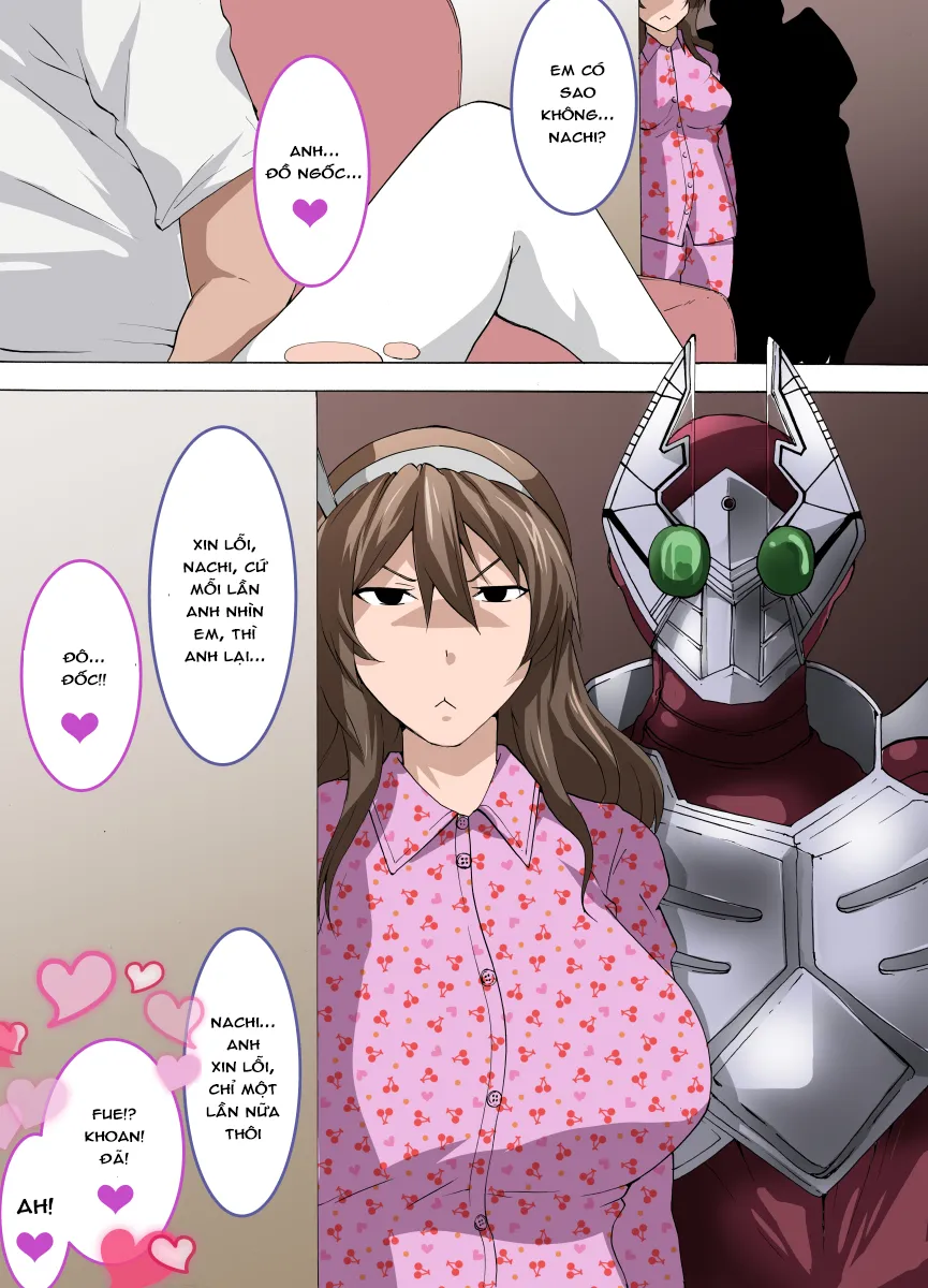 HentaiVN.net - Ảnh 5 - Một Vài Oneshot Ngắn Của Artist Nabe - 02: Kou Natte Shimatta no wa Watashi no Sekinin da (｀･ω･´)
