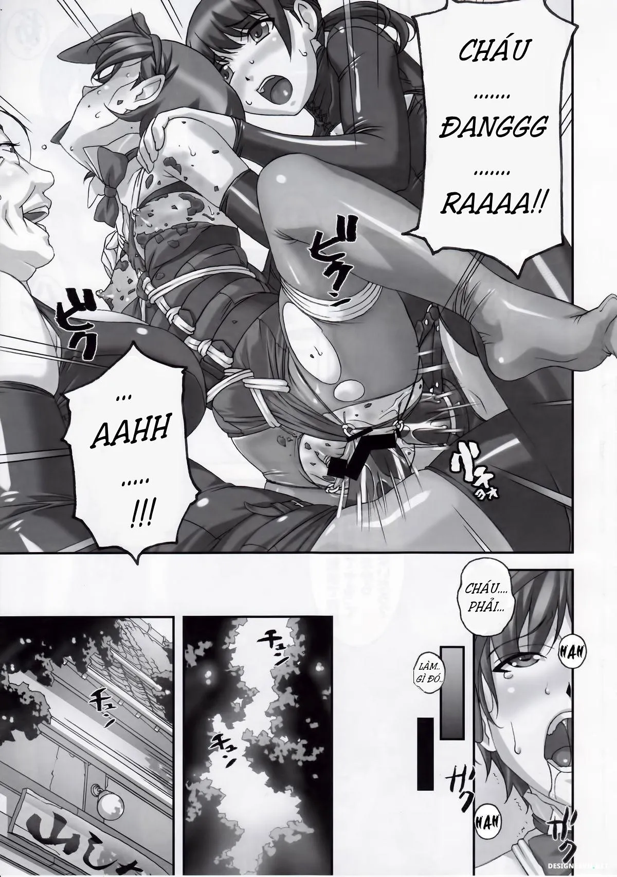 HentaiVN.net - Ảnh 8 - Anoko ga Natsuyasumi ni Ryokou saki de Oshiri no Ana wo Kizetsu suru hodo Naburare tsuzukeru Manga [あの娘が夏休みに旅行先でお尻の穴を気絶する程嬲られ続ける漫画] - Chap 2 - END