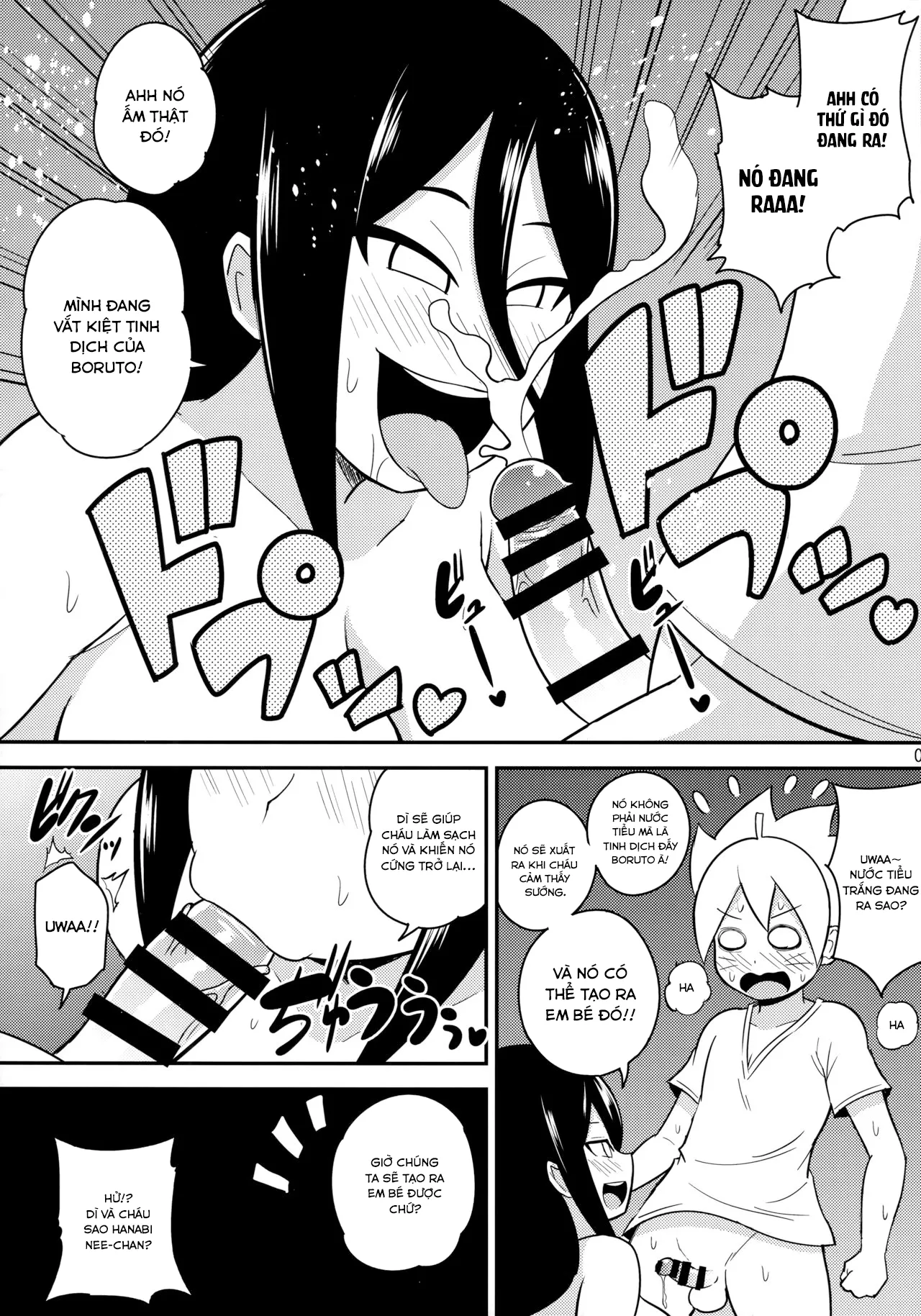 HentaiVN.net - Ảnh 6 - Hanabi và đứa cháu Boruto [HANABITCH BORUTAGE; ハナビッチボルテージ] - Oneshot