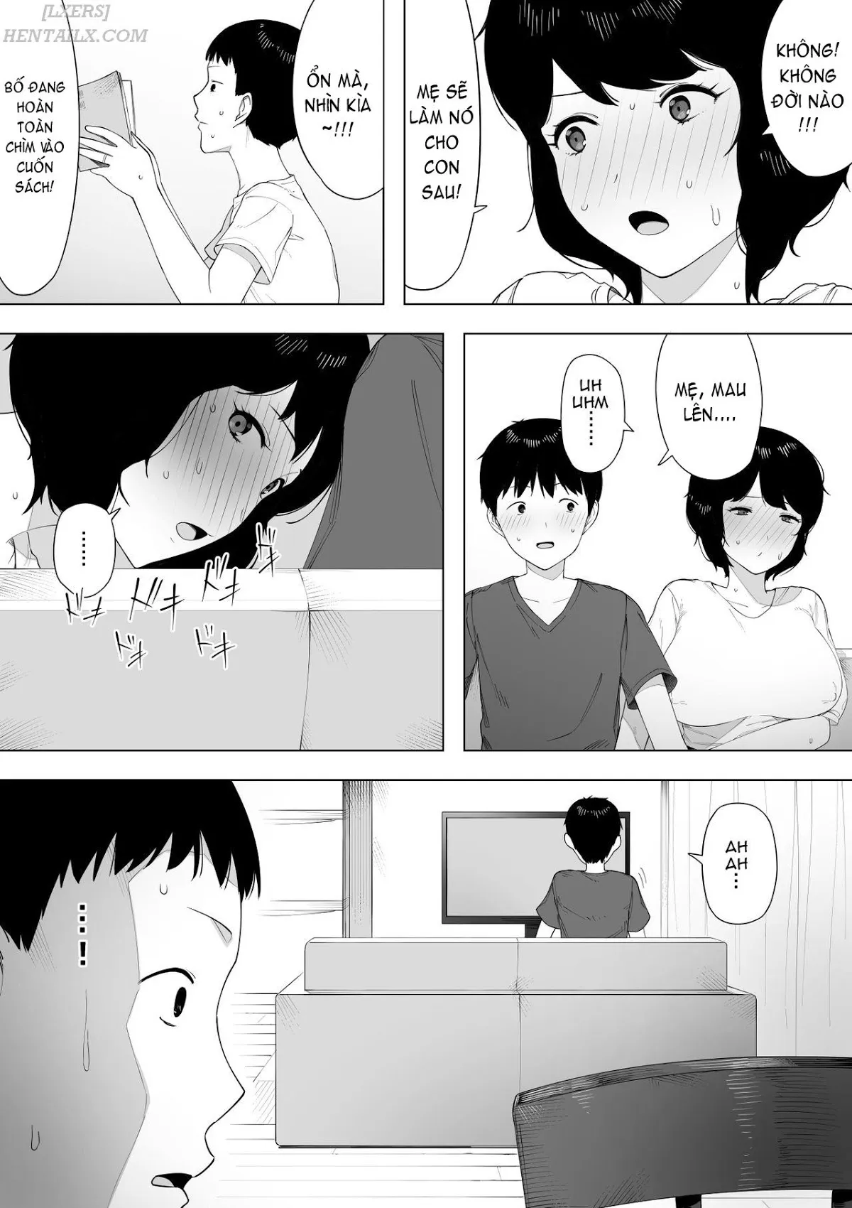 HentaiVN.net - Ảnh 10 - As A Mother? As A Wife? [Haha To Shite? Tsuma To Shite?] - Oneshot
