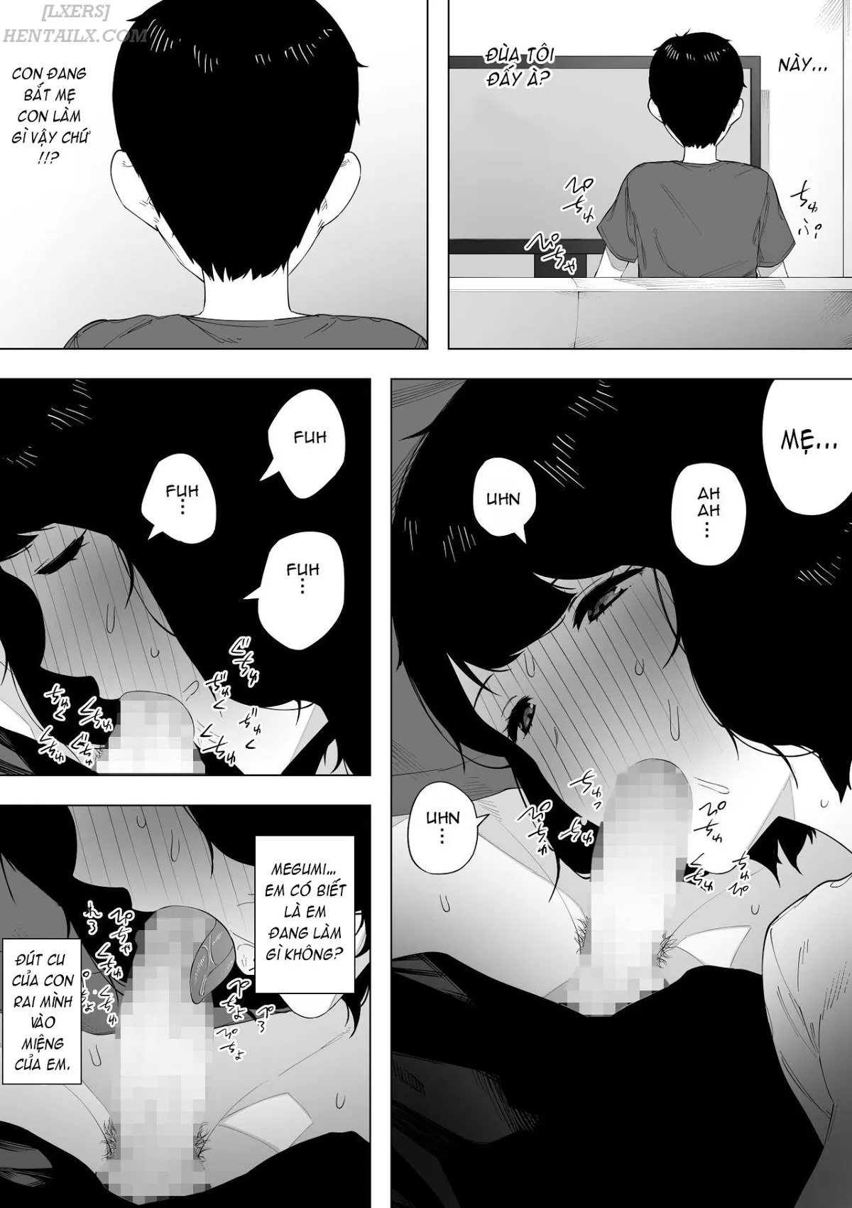 HentaiVN.net - Ảnh 11 - As A Mother? As A Wife? [Haha To Shite? Tsuma To Shite?] - Oneshot