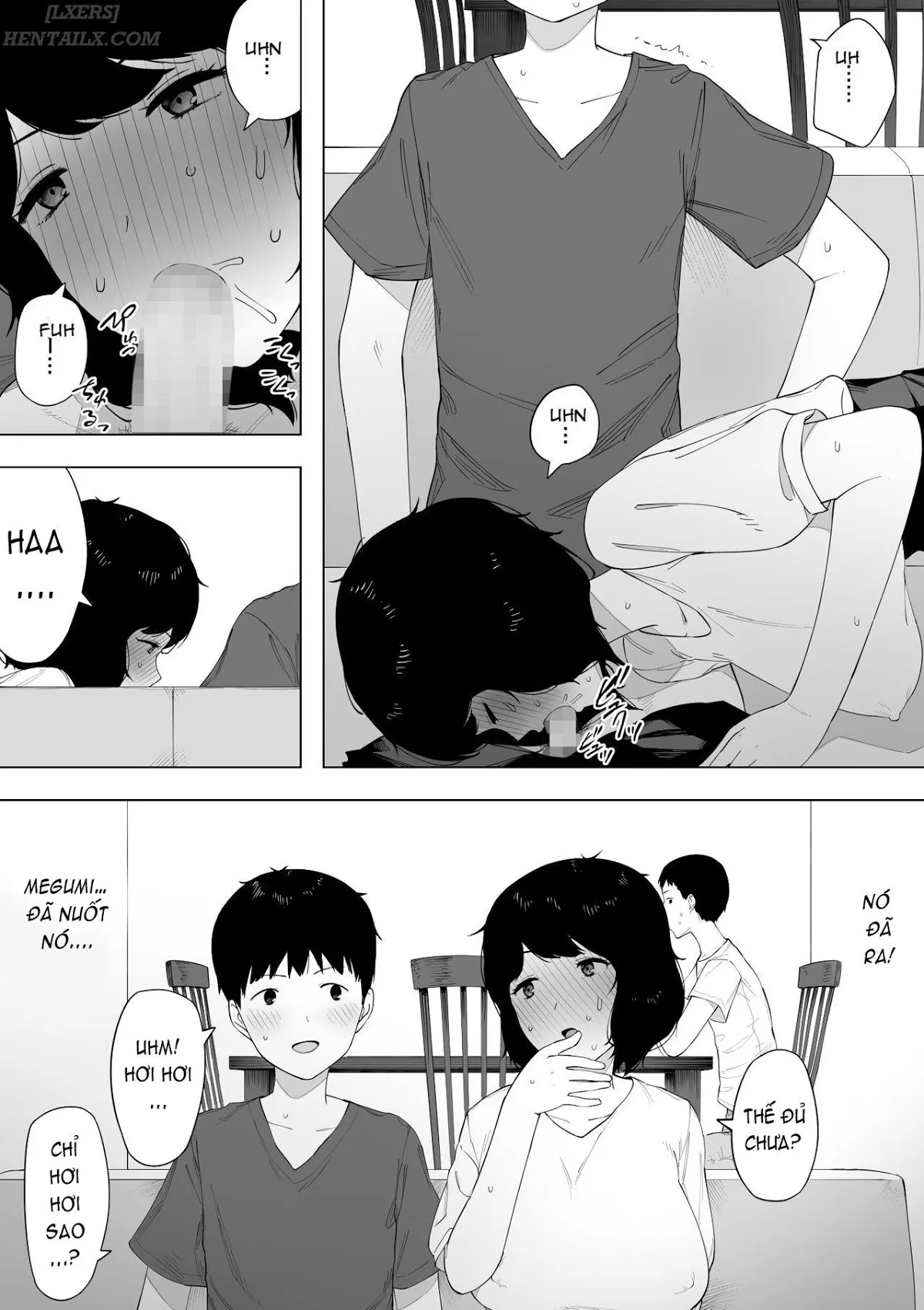 HentaiVN.net - Ảnh 12 - As A Mother? As A Wife? [Haha To Shite? Tsuma To Shite?] - Oneshot