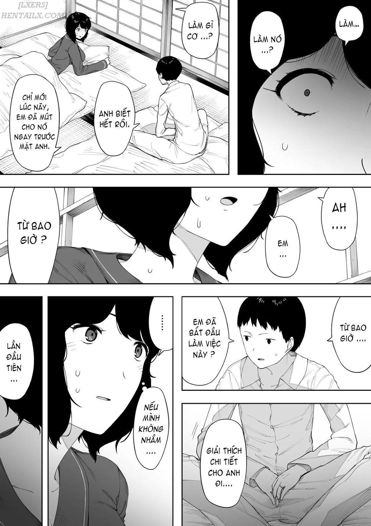 HentaiVN.net - Ảnh 16 - As A Mother? As A Wife? [Haha To Shite? Tsuma To Shite?] - Oneshot