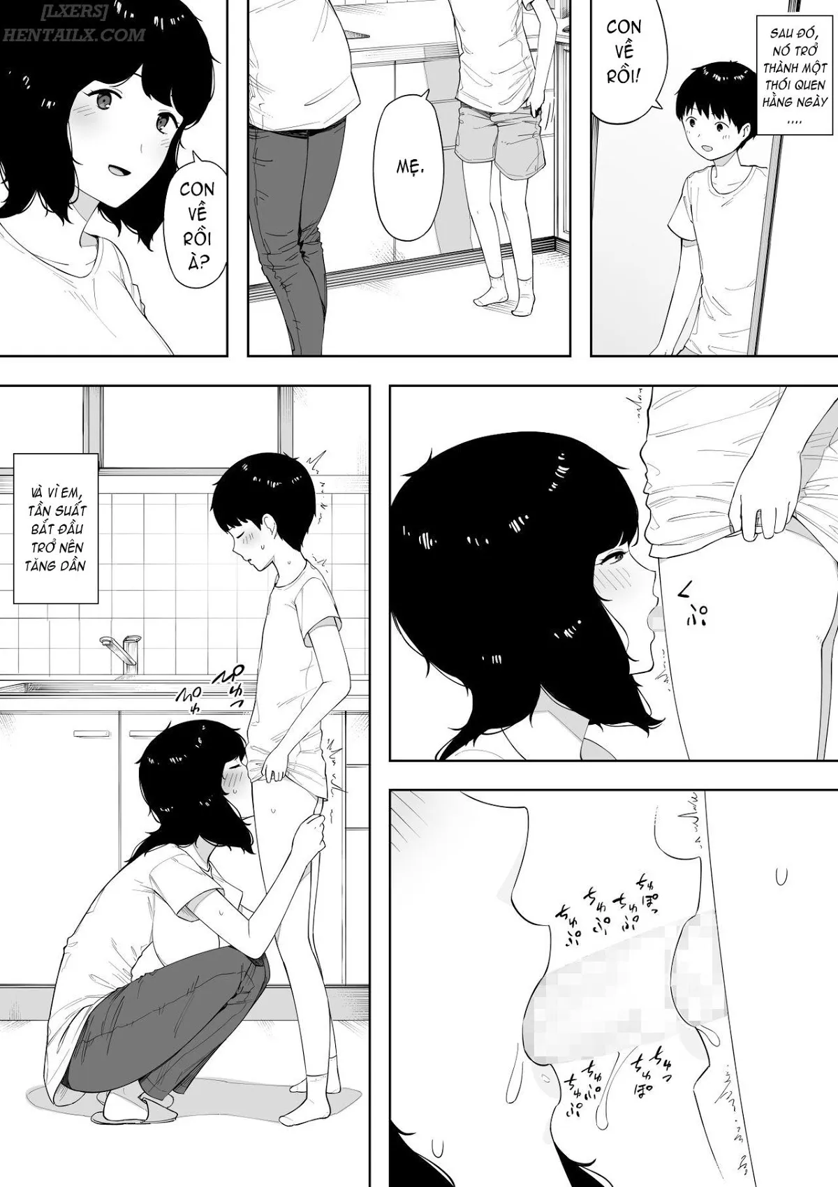 HentaiVN.net - Ảnh 19 - As A Mother? As A Wife? [Haha To Shite? Tsuma To Shite?] - Oneshot