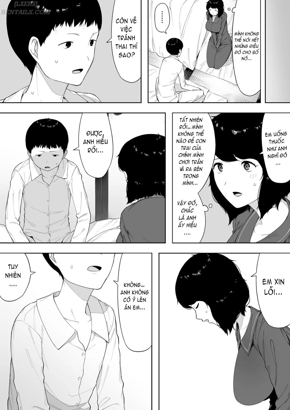 HentaiVN.net - Ảnh 21 - As A Mother? As A Wife? [Haha To Shite? Tsuma To Shite?] - Oneshot