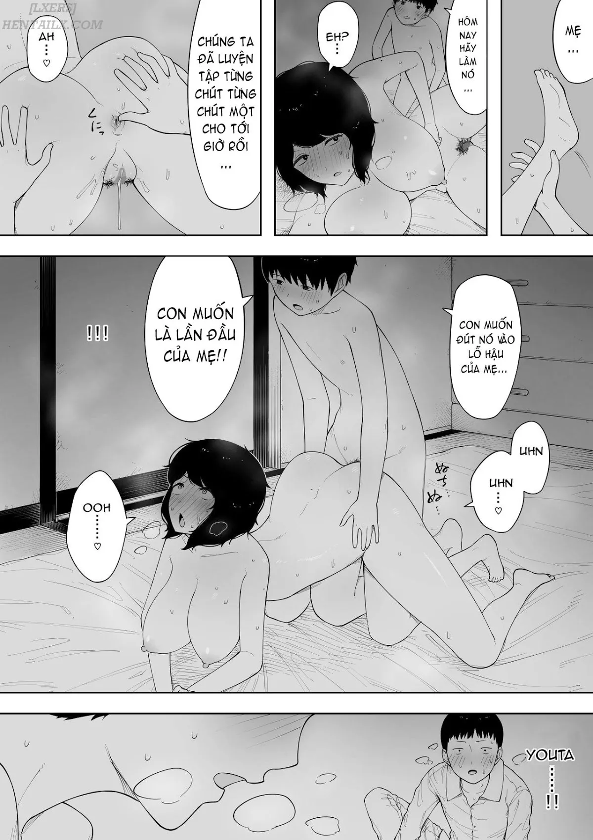 HentaiVN.net - Ảnh 28 - As A Mother? As A Wife? [Haha To Shite? Tsuma To Shite?] - Oneshot