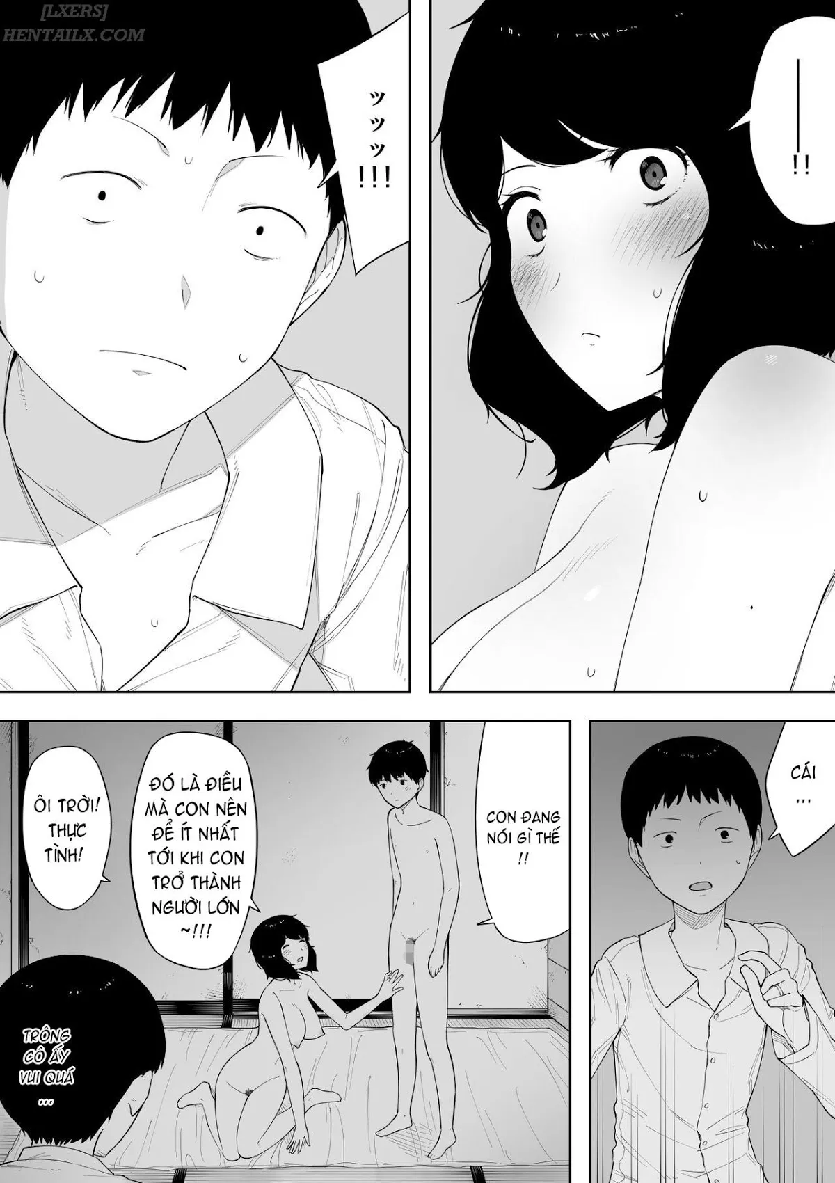 HentaiVN.net - Ảnh 32 - As A Mother? As A Wife? [Haha To Shite? Tsuma To Shite?] - Oneshot
