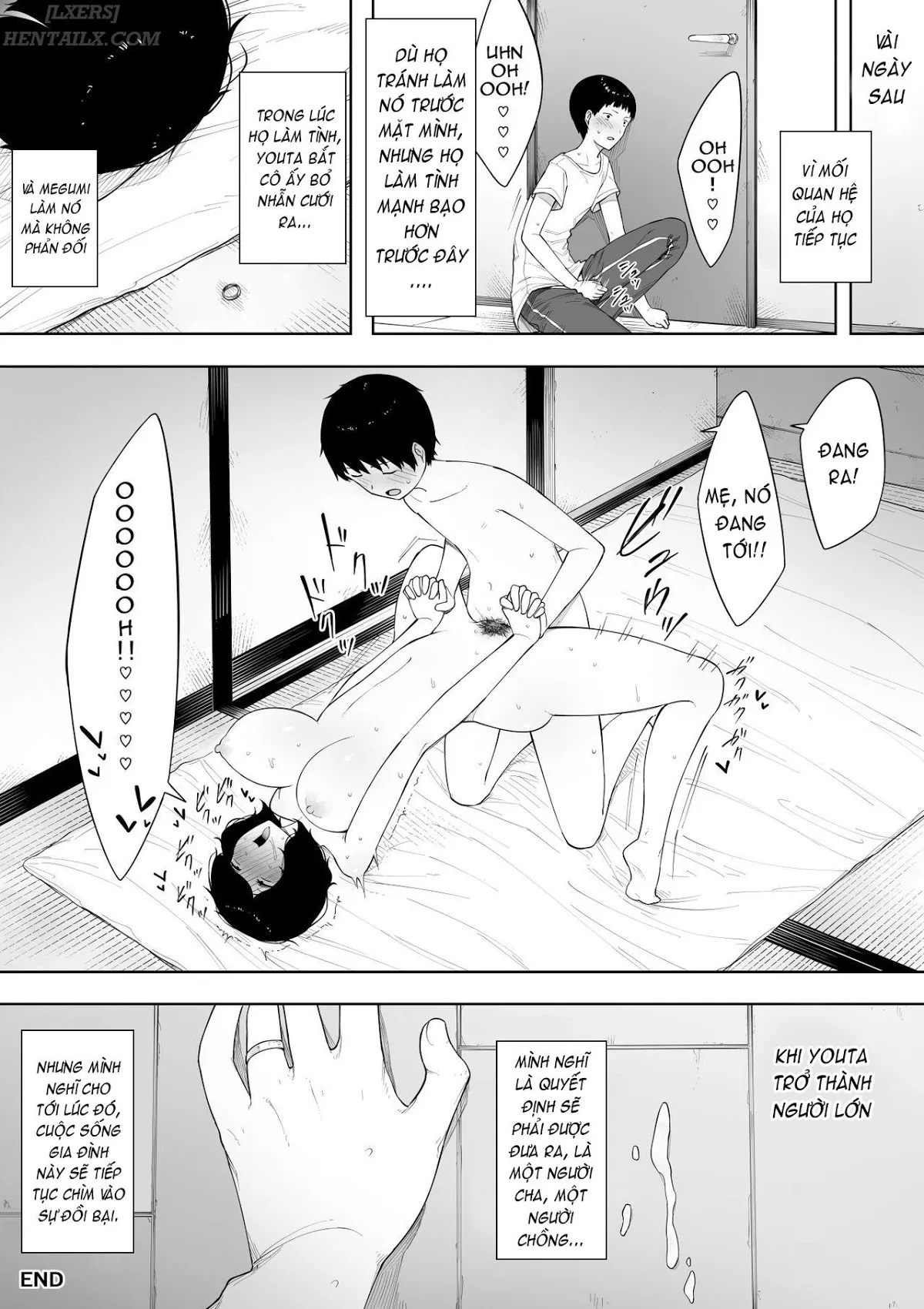 HentaiVN.net - Ảnh 33 - As A Mother? As A Wife? [Haha To Shite? Tsuma To Shite?] - Oneshot