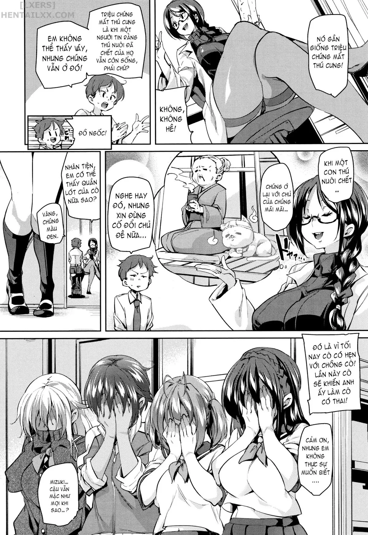 HentaiVN.net - Ảnh 17 - Let’s Kiss With The Lower Mouth [Shita No Okuchi De Chu ♥ Chu ♥ Shiyo; Let’s Kiss With The Lower ♥ Mouth; Lets Kiss With The Lower Mouth] - Chap 1