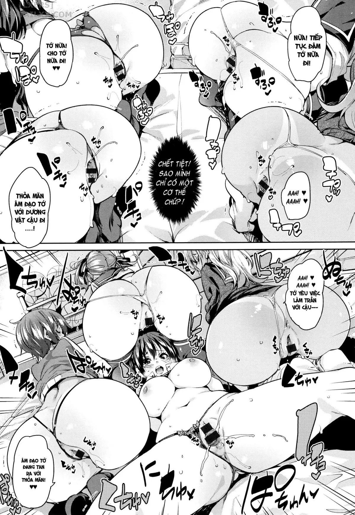 HentaiVN.net - Ảnh 36 - Let’s Kiss With The Lower Mouth [Shita No Okuchi De Chu ♥ Chu ♥ Shiyo; Let’s Kiss With The Lower ♥ Mouth; Lets Kiss With The Lower Mouth] - Chap 1