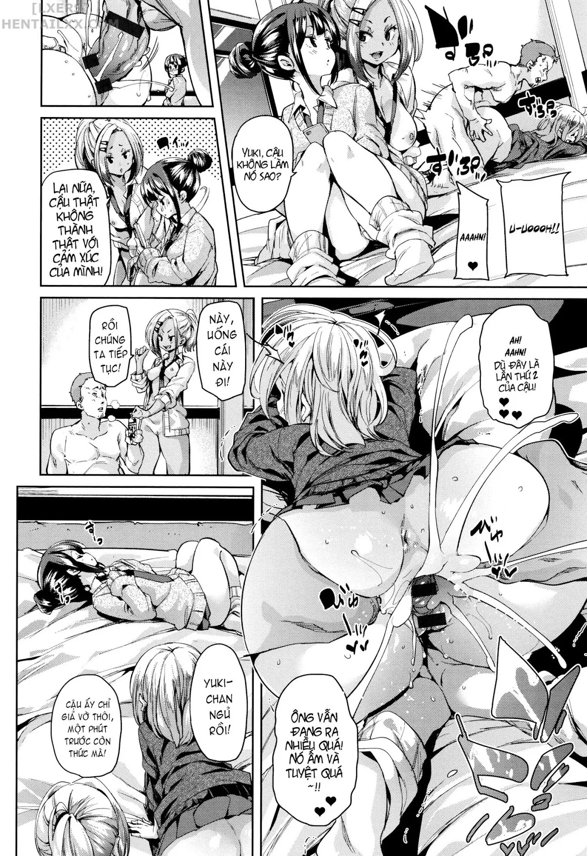 HentaiVN.net - Ảnh 17 - Let’s Kiss With The Lower Mouth [Shita No Okuchi De Chu ♥ Chu ♥ Shiyo; Let’s Kiss With The Lower ♥ Mouth; Lets Kiss With The Lower Mouth] - Chap 3