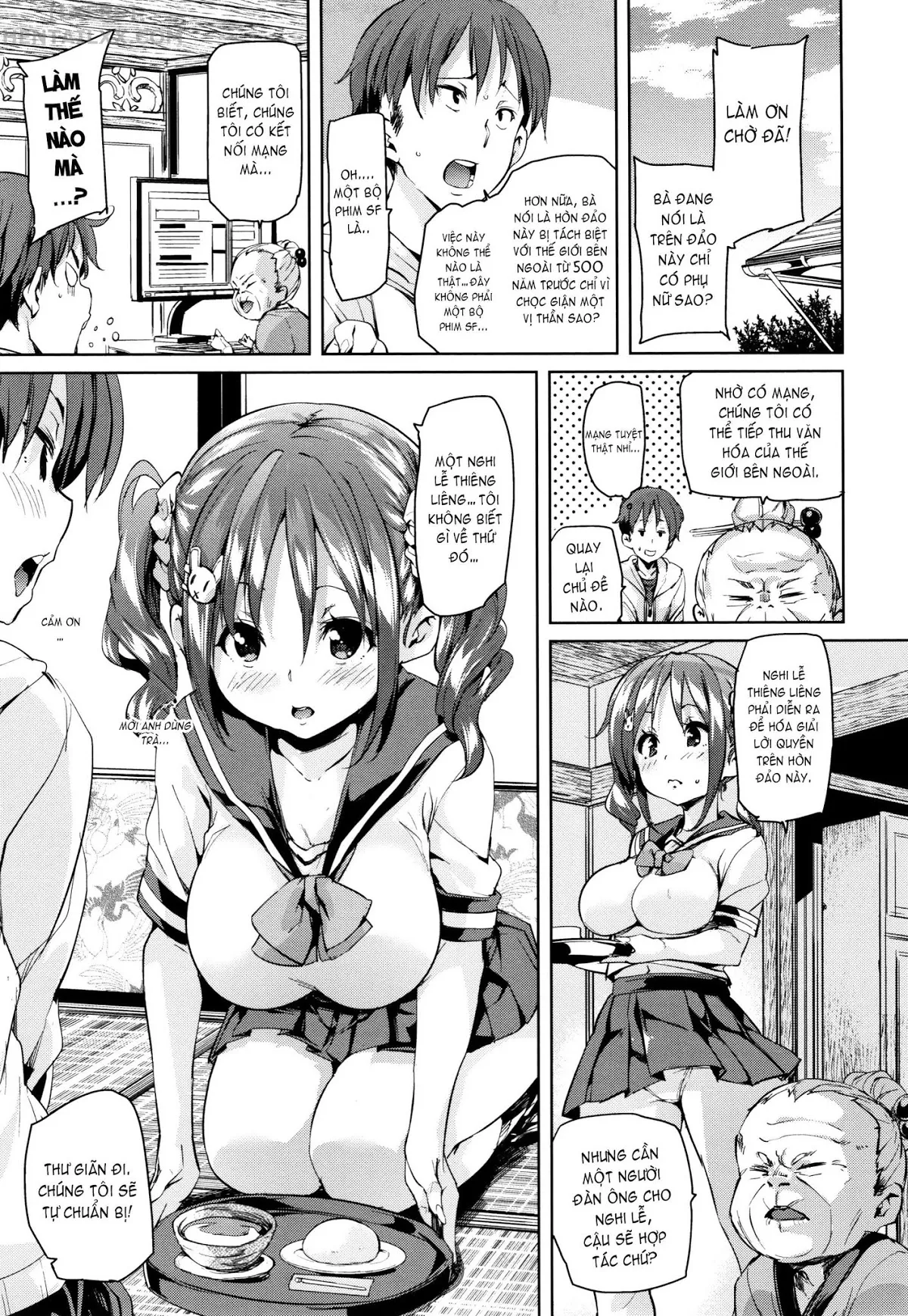 HentaiVN.net - Ảnh 6 - Let’s Kiss With The Lower Mouth [Shita No Okuchi De Chu ♥ Chu ♥ Shiyo; Let’s Kiss With The Lower ♥ Mouth; Lets Kiss With The Lower Mouth] - Chap 4