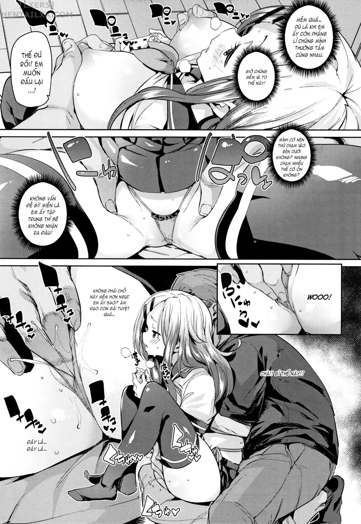 HentaiVN.net - Ảnh 8 - Let’s Kiss With The Lower Mouth [Shita No Okuchi De Chu ♥ Chu ♥ Shiyo; Let’s Kiss With The Lower ♥ Mouth; Lets Kiss With The Lower Mouth] - Chap 7
