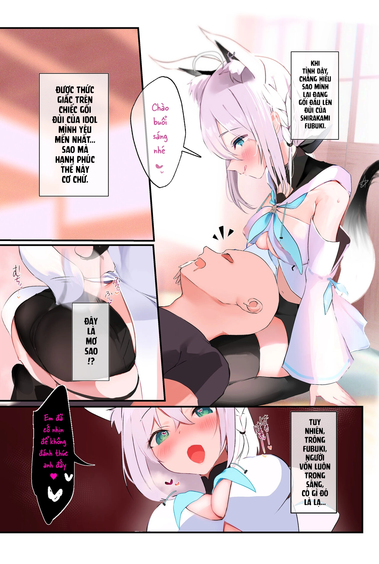 HentaiVN.net - Ảnh 3 - Nàng cáo hứng tình - Oneshot