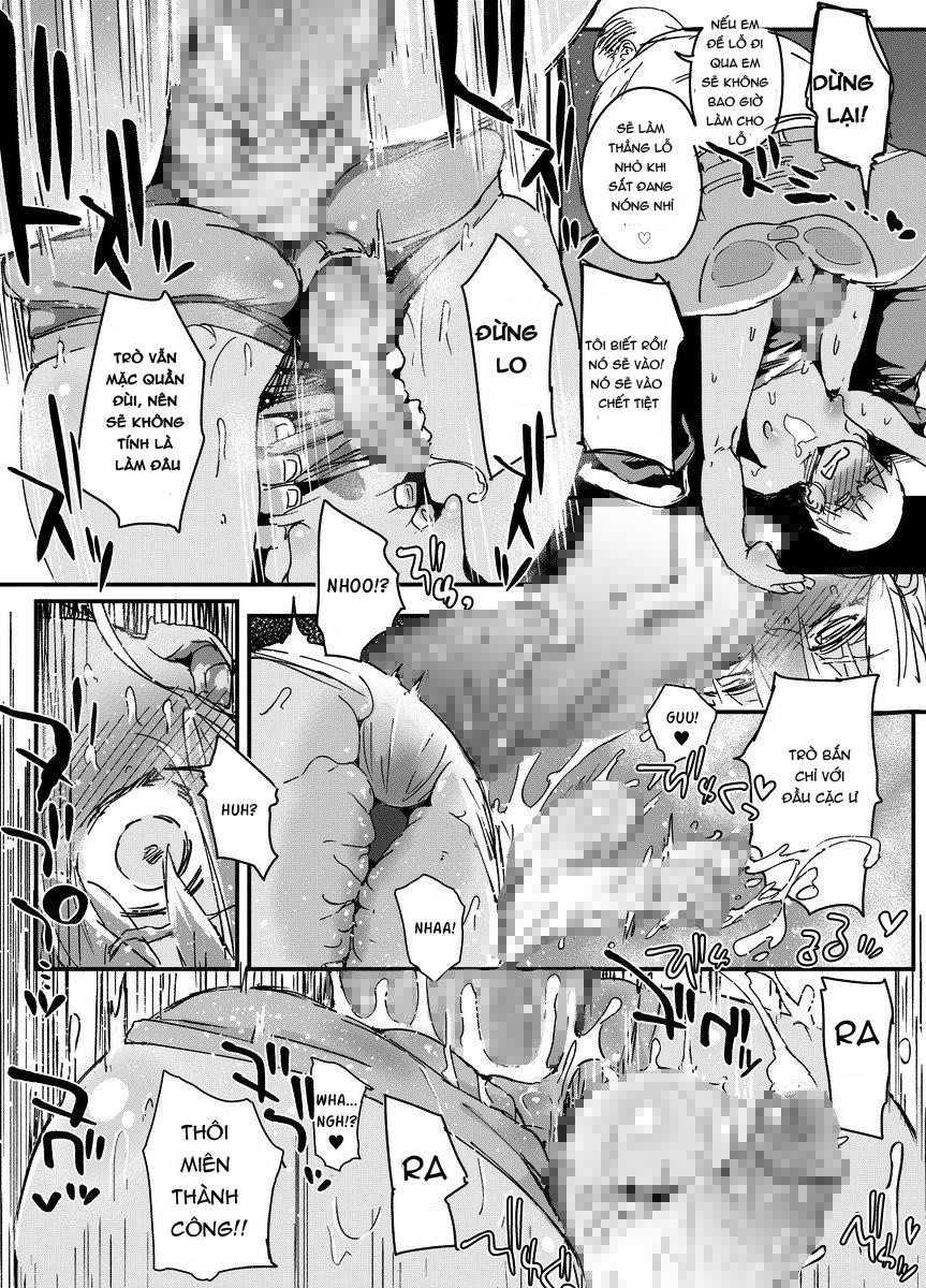 HentaiVN.net - Ảnh 19 - Tensai Otokonoko to Kateikyoushi Ojisan to Saiminjutsu - one shot