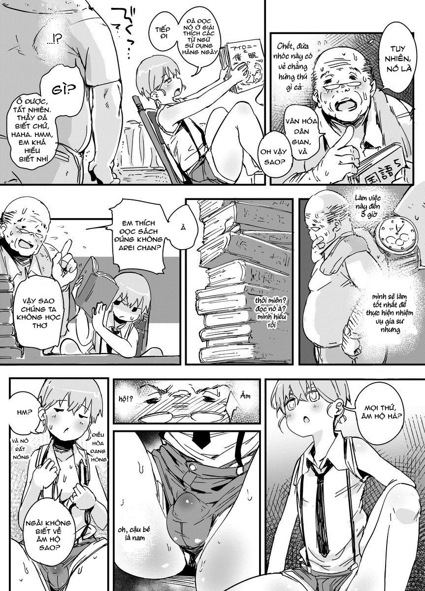 HentaiVN.net - Ảnh 3 - Tensai Otokonoko to Kateikyoushi Ojisan to Saiminjutsu - one shot