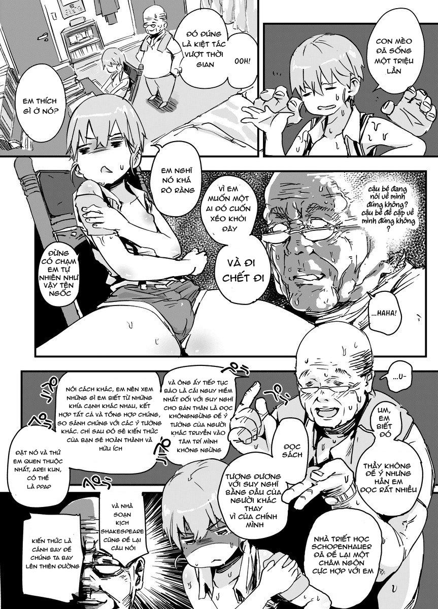 HentaiVN.net - Ảnh 5 - Tensai Otokonoko to Kateikyoushi Ojisan to Saiminjutsu - one shot