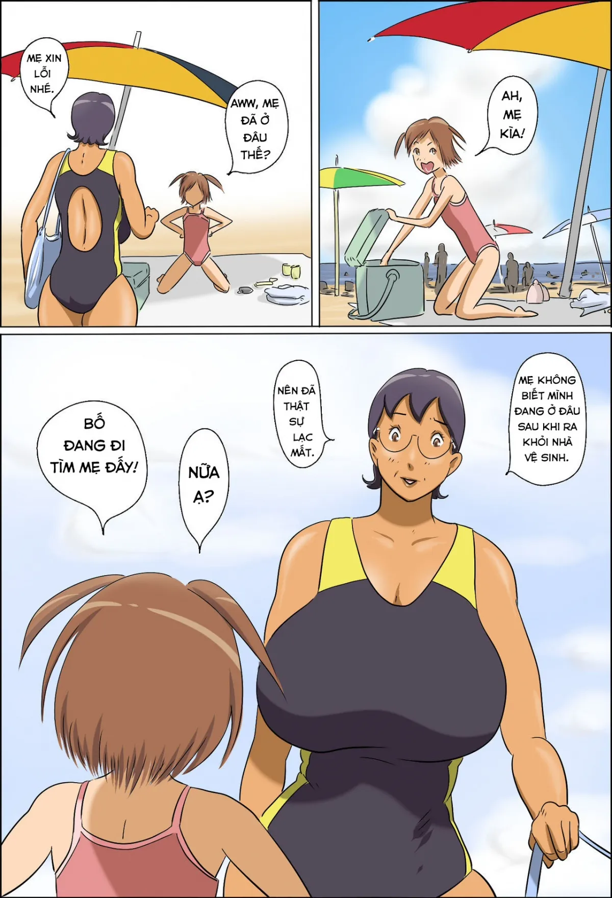 HentaiVN.net - Ảnh 30 - Chijo de Shufu 2 - Chap 2