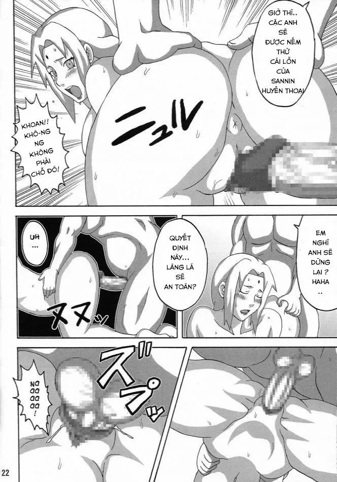 HentaiVN.net - Ảnh 11 - Tsunade's Lewd Reception Party (Naruto) - Chương 2
