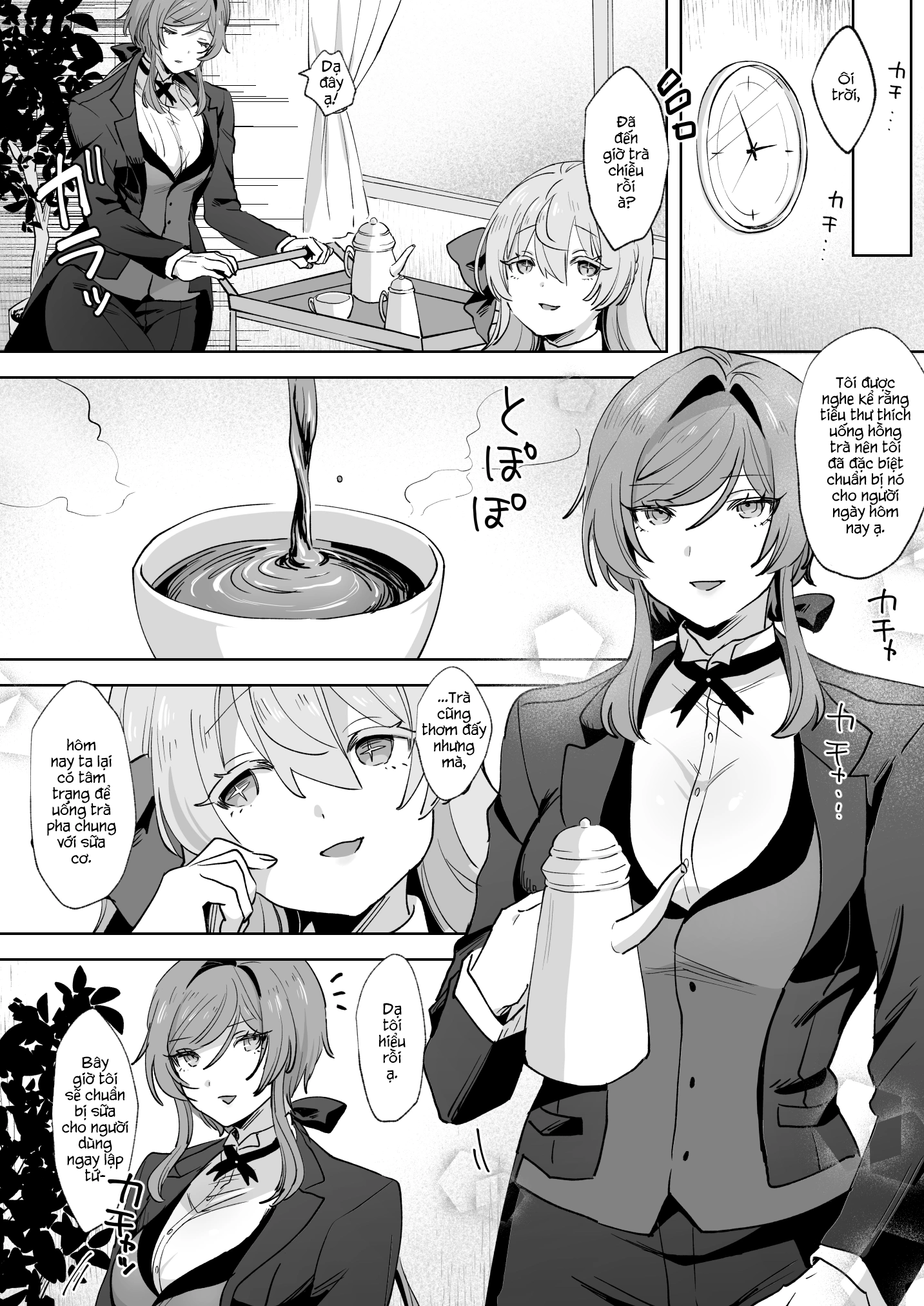 HentaiVN.net - Ảnh 12 - Juujun Ikemen Shitsuji ga Oujo-sama ni Dosukebe Kaihatsu Sarechau no Hanashi - Oneshot