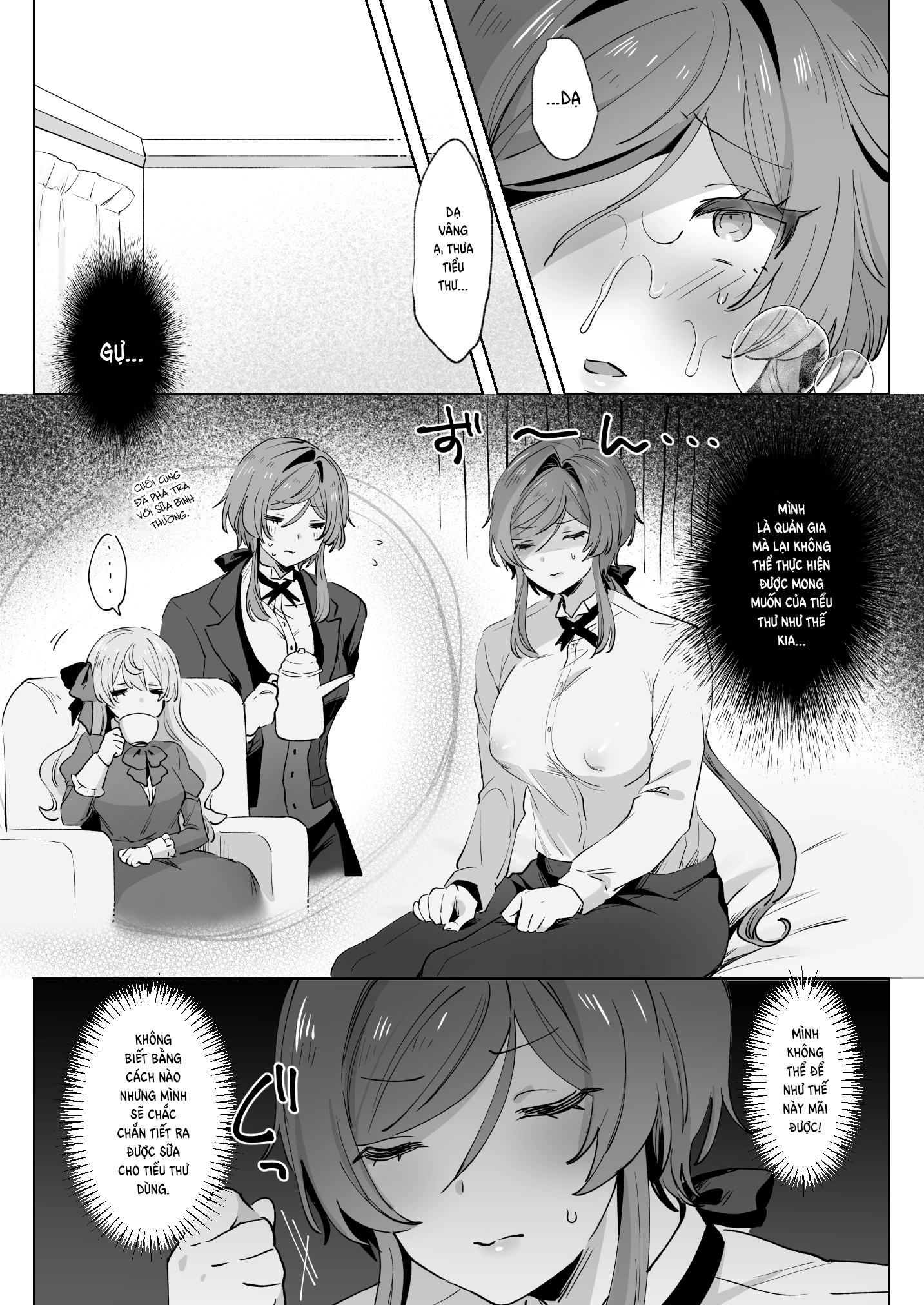 HentaiVN.net - Ảnh 20 - Juujun Ikemen Shitsuji ga Oujo-sama ni Dosukebe Kaihatsu Sarechau no Hanashi - Oneshot