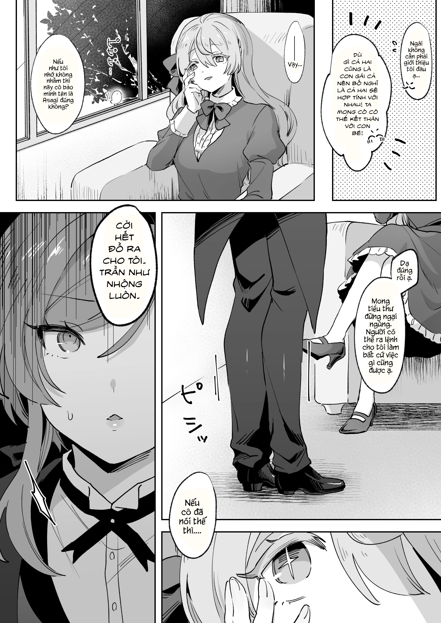 HentaiVN.net - Ảnh 5 - Juujun Ikemen Shitsuji ga Oujo-sama ni Dosukebe Kaihatsu Sarechau no Hanashi - Oneshot